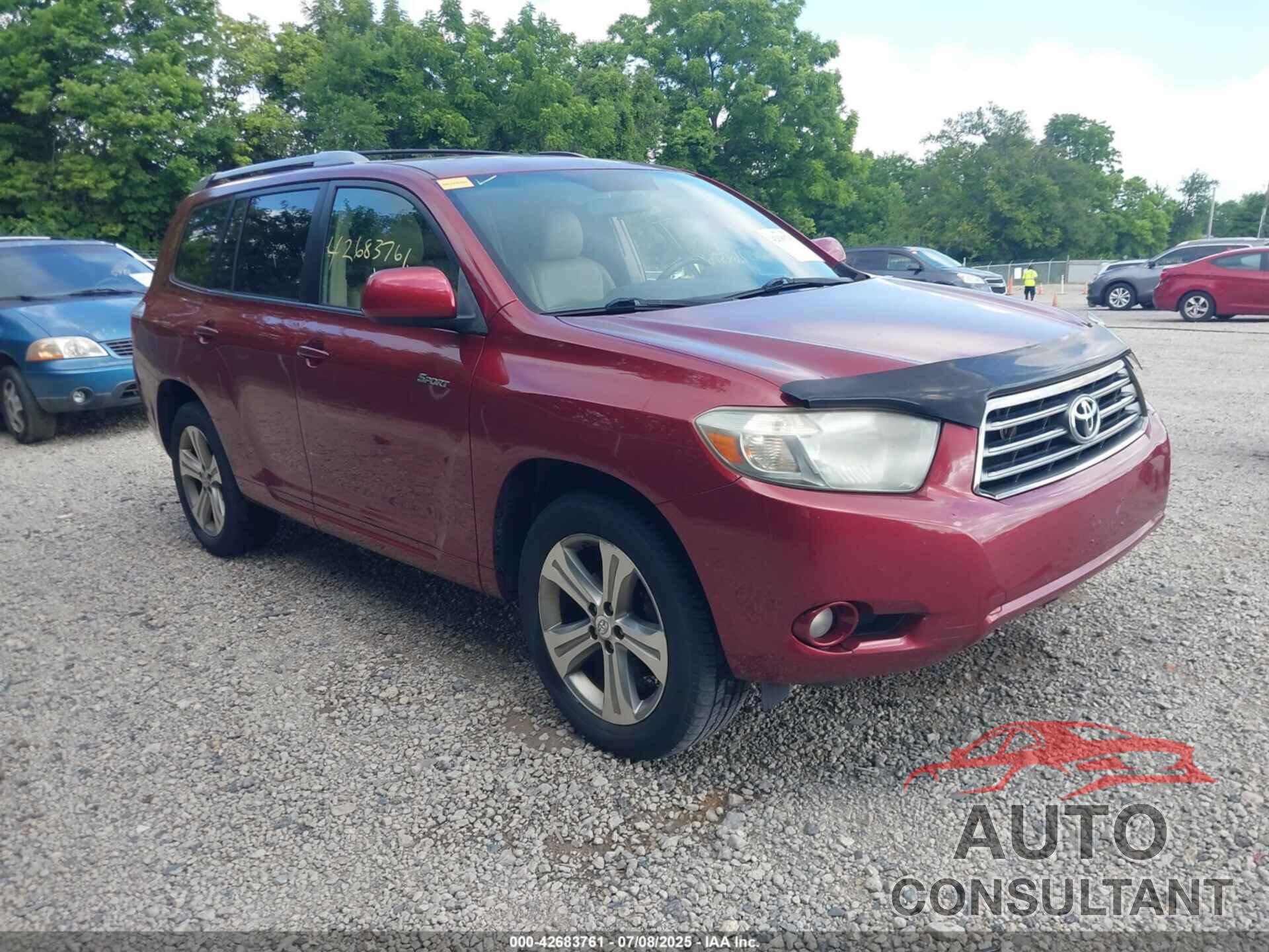 TOYOTA HIGHLANDER 2010 - JTEEK3EH6A2151605