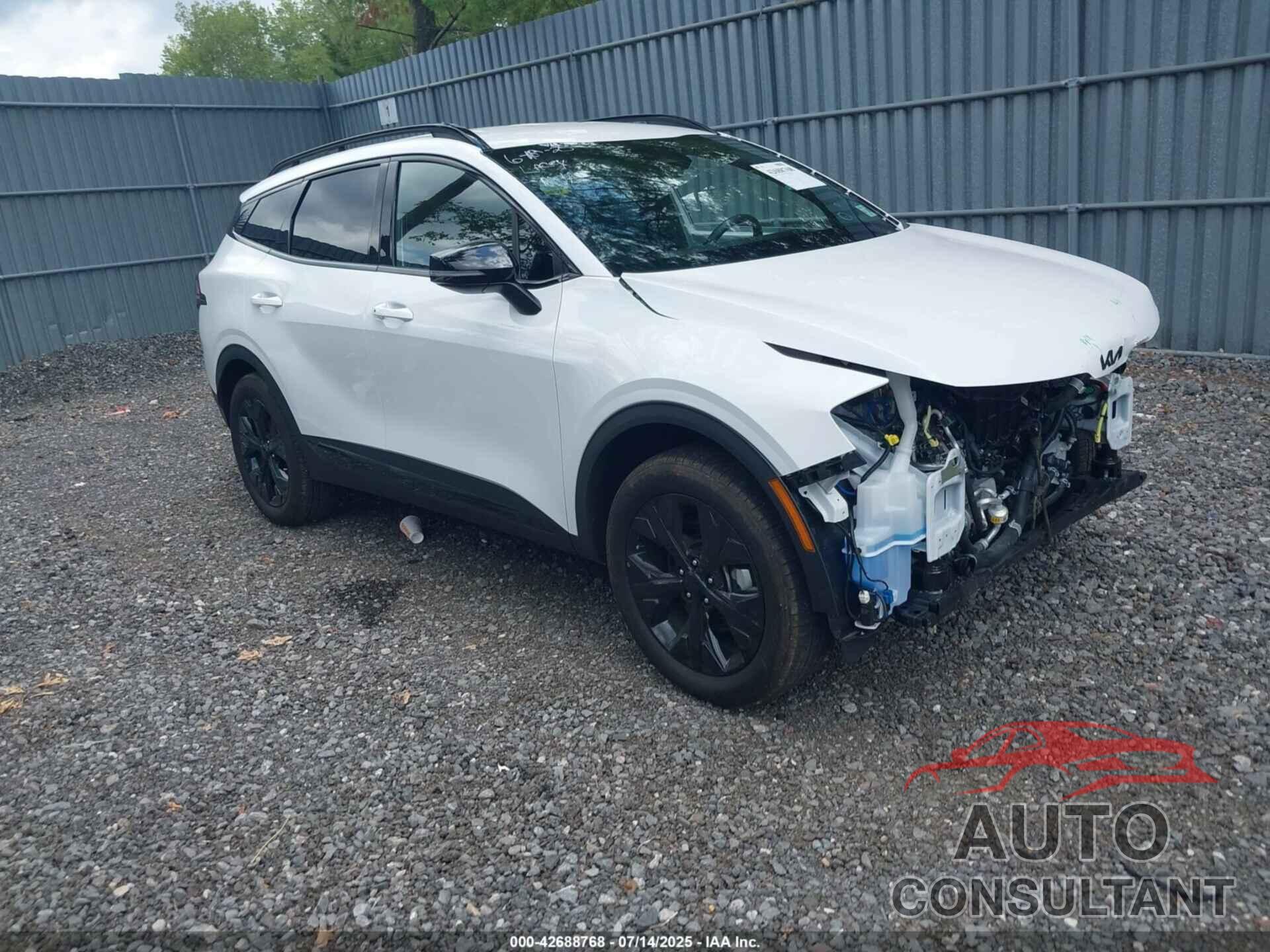 KIA SPORTAGE 2025 - 5XYK6CDF2SG273865