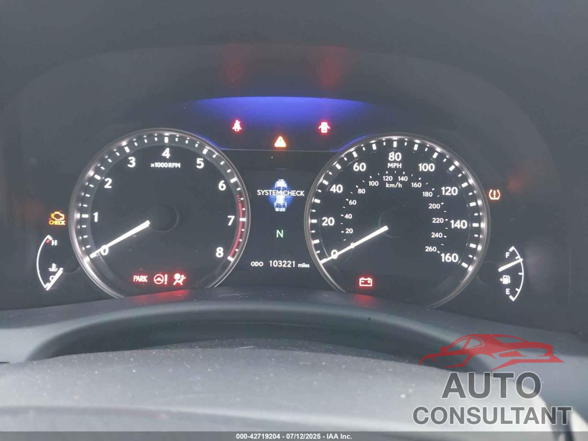 LEXUS GS 2015 - JTHCE1BL2FA007545