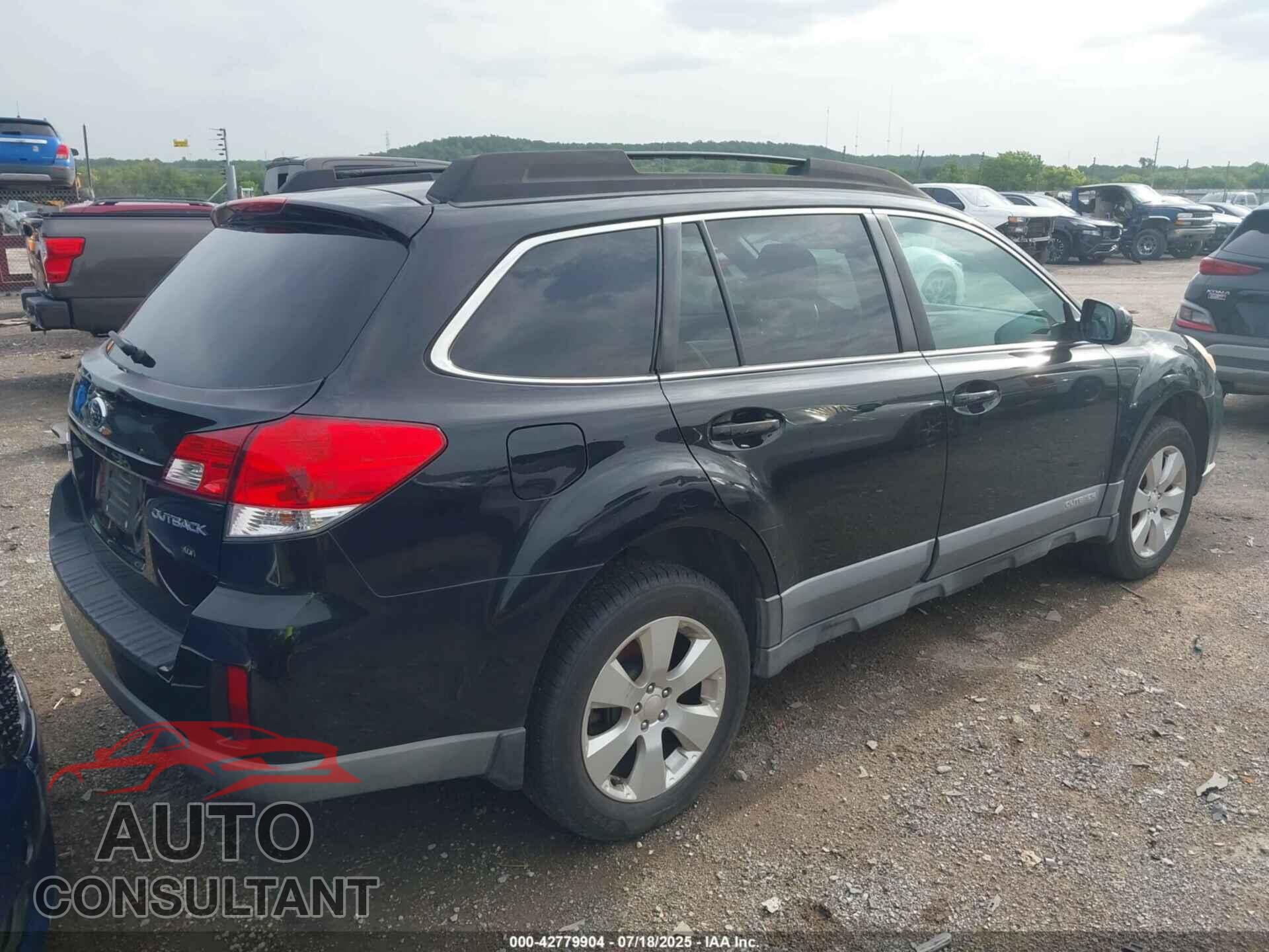 SUBARU OUTBACK 2011 - 4S4BRCBC2B3335782