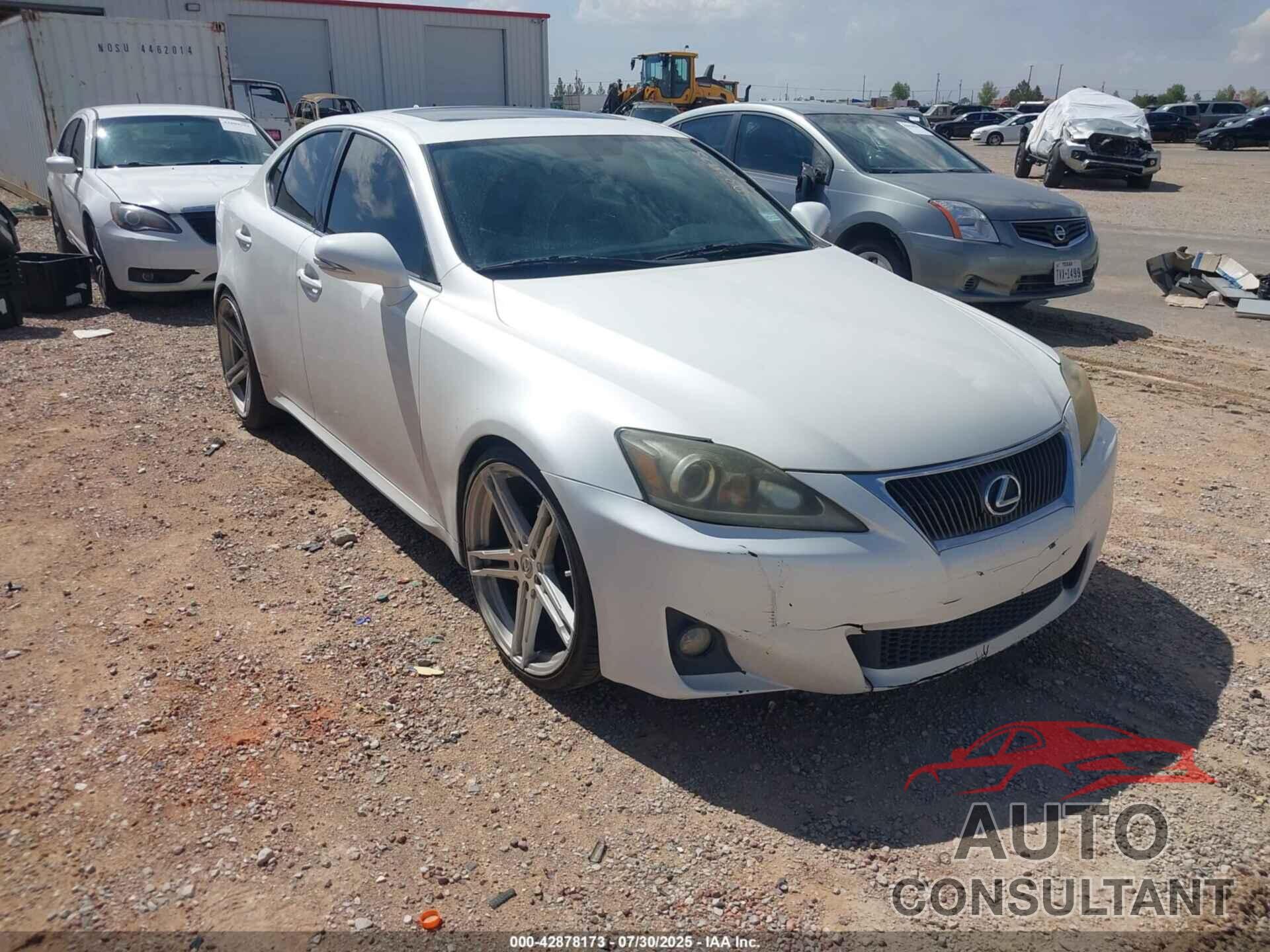 LEXUS IS 250 2012 - JTHBF5C26C5175070