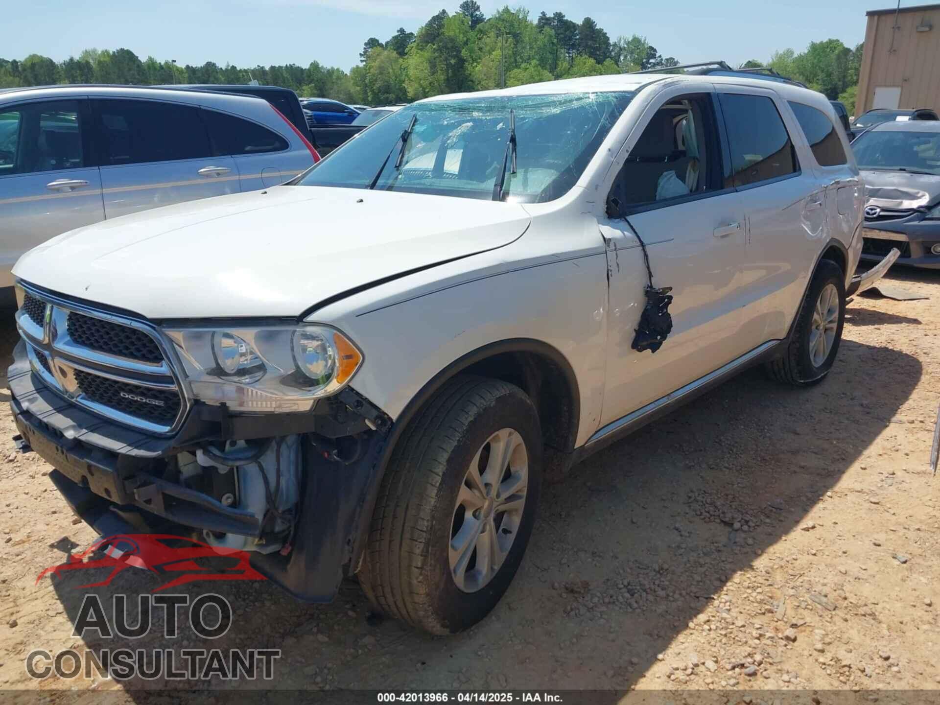 DODGE DURANGO 2012 - 1C4RDJDG3CC117972