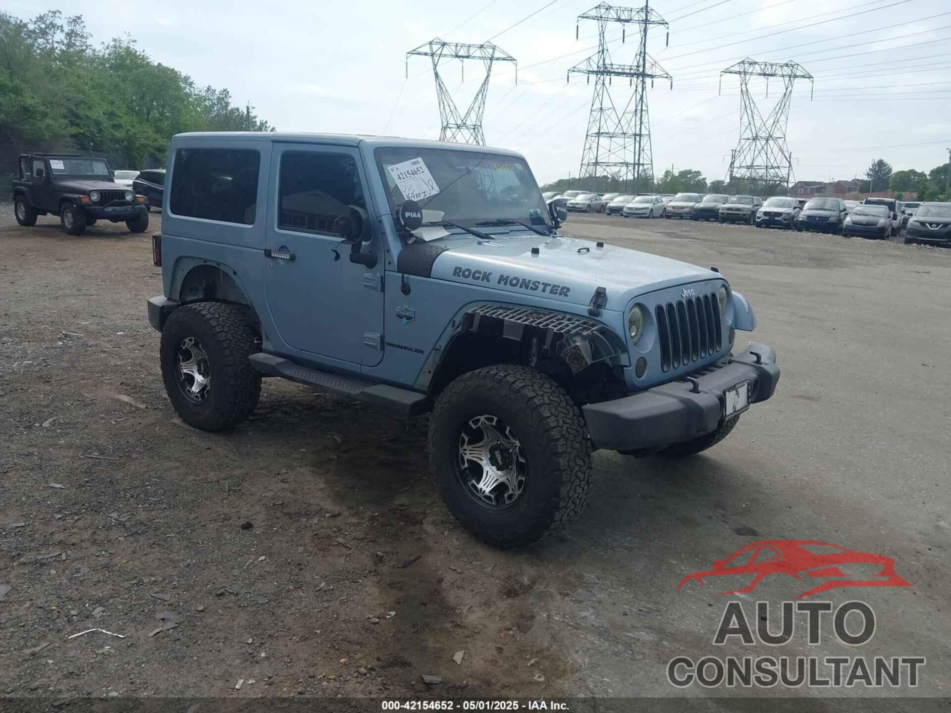 JEEP WRANGLER 2012 - 1C4GJWBG3CL172602