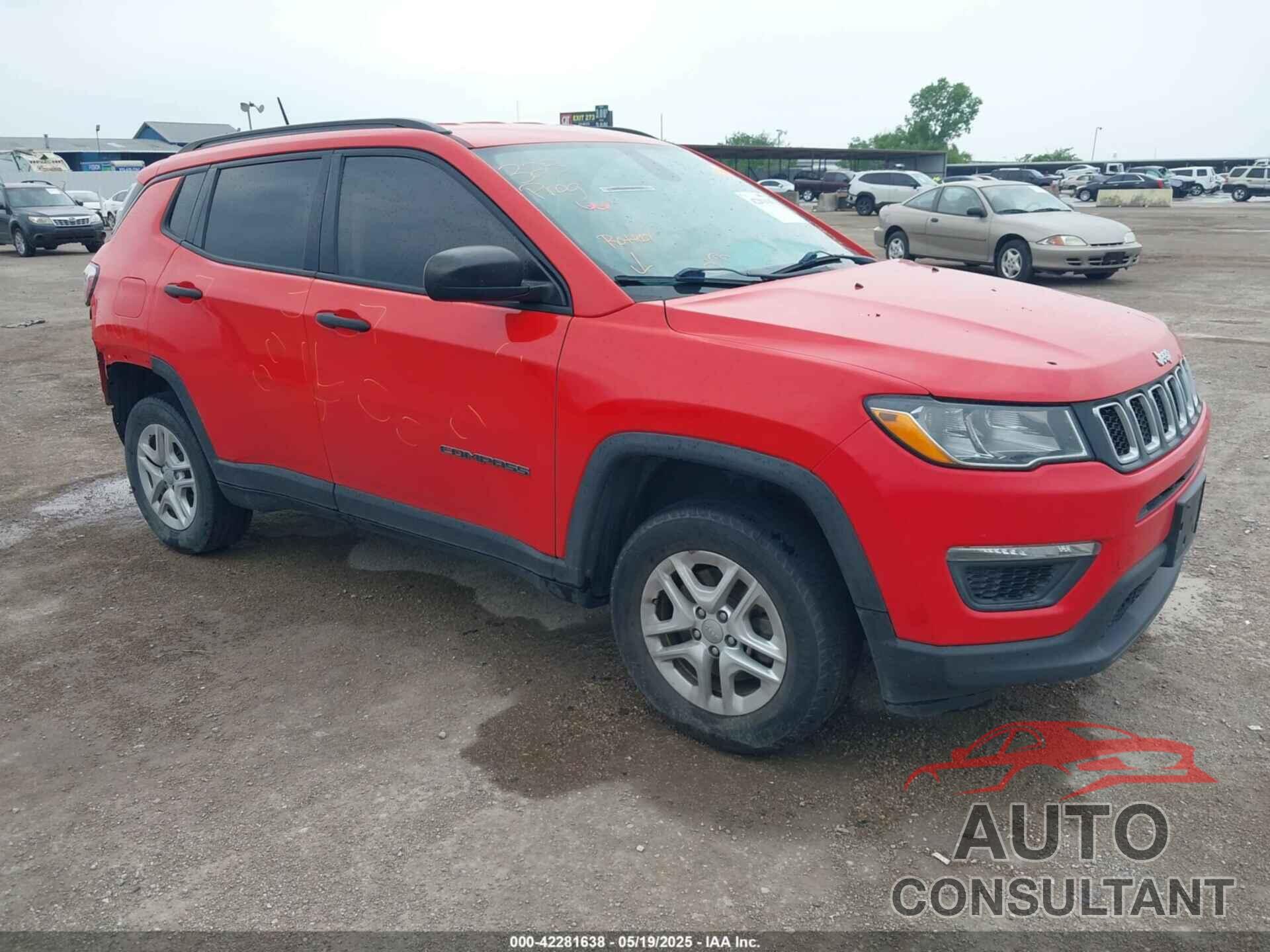 JEEP COMPASS 2018 - 3C4NJDAB8JT135855