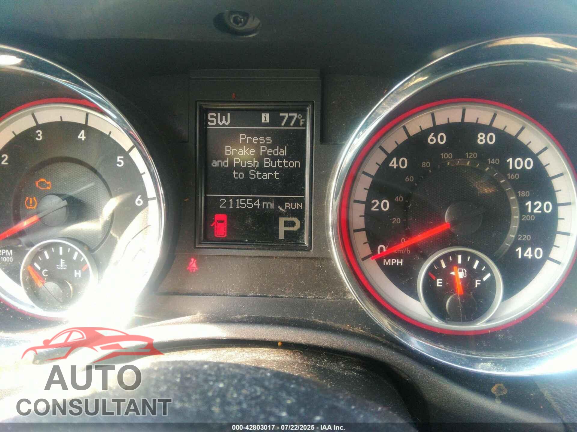 DODGE DURANGO 2011 - 1D4RE4GG4BC732459