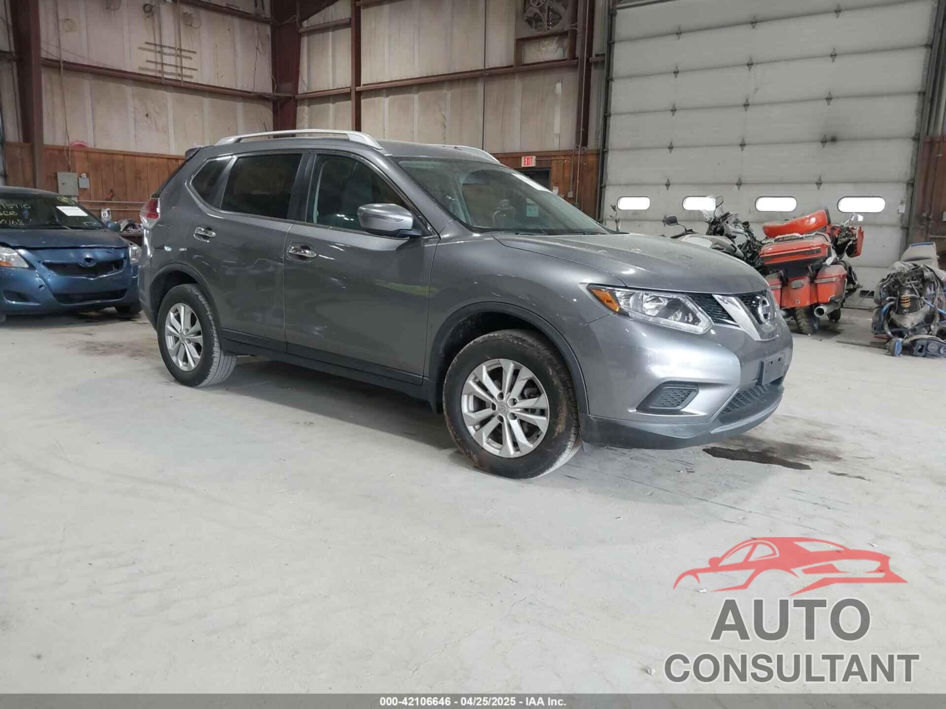 NISSAN ROGUE 2016 - KNMAT2MV0GP693635