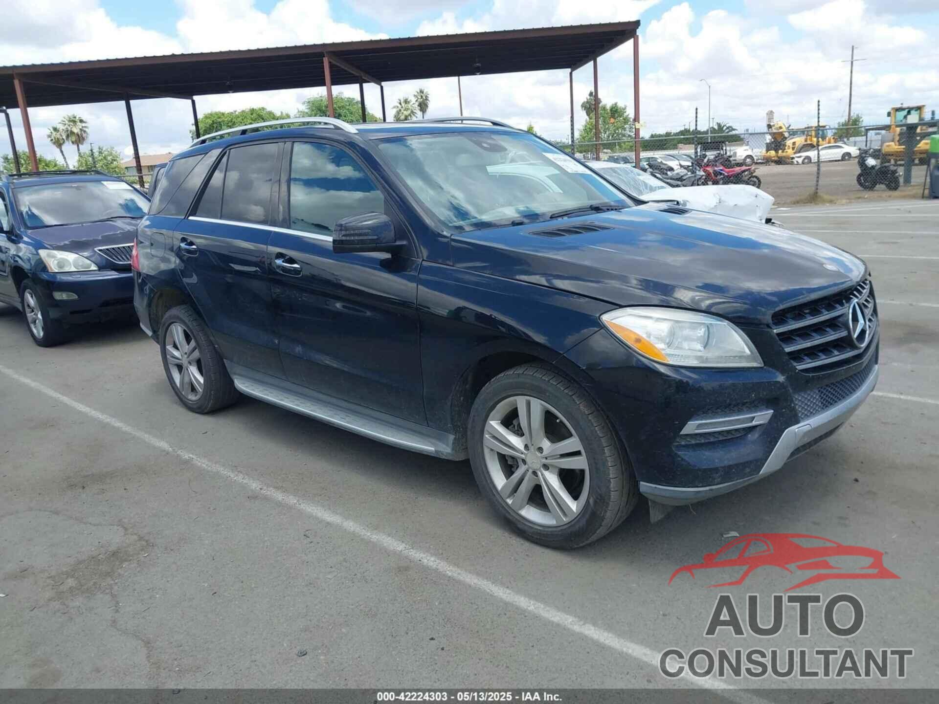 MERCEDES-BENZ ML 350 2013 - 4JGDA5JB2DA202605