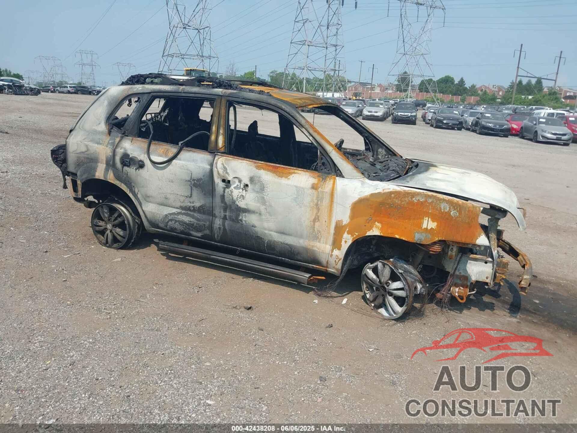 HYUNDAI TUCSON 2009 - KM8JM12B79U042776