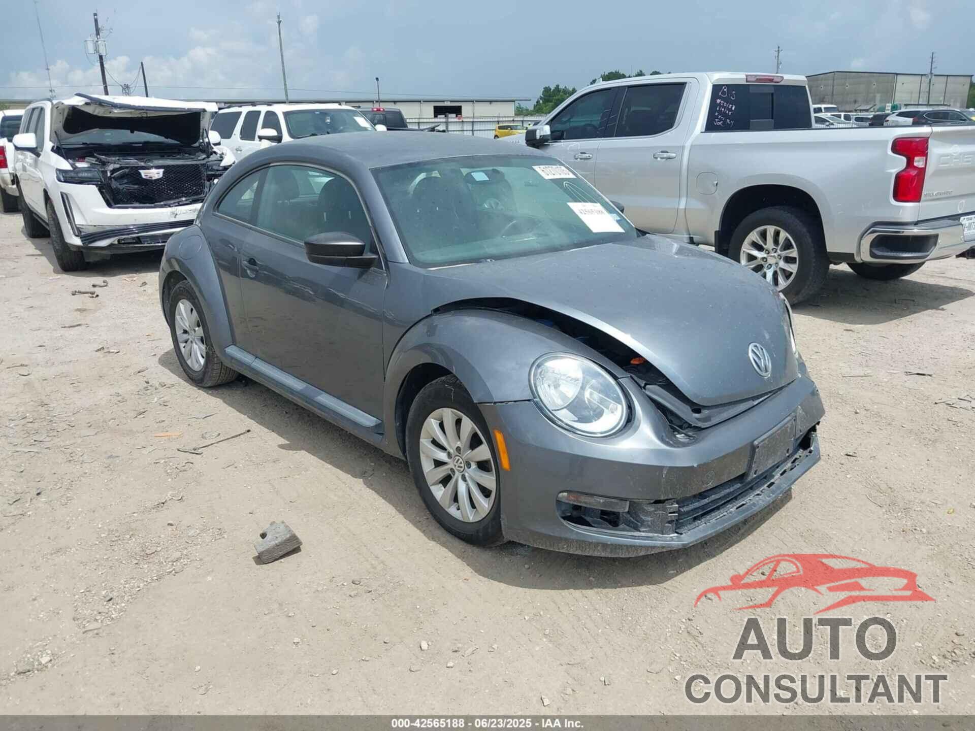 VOLKSWAGEN BEETLE 2013 - 3VWFP7AT7DM644148