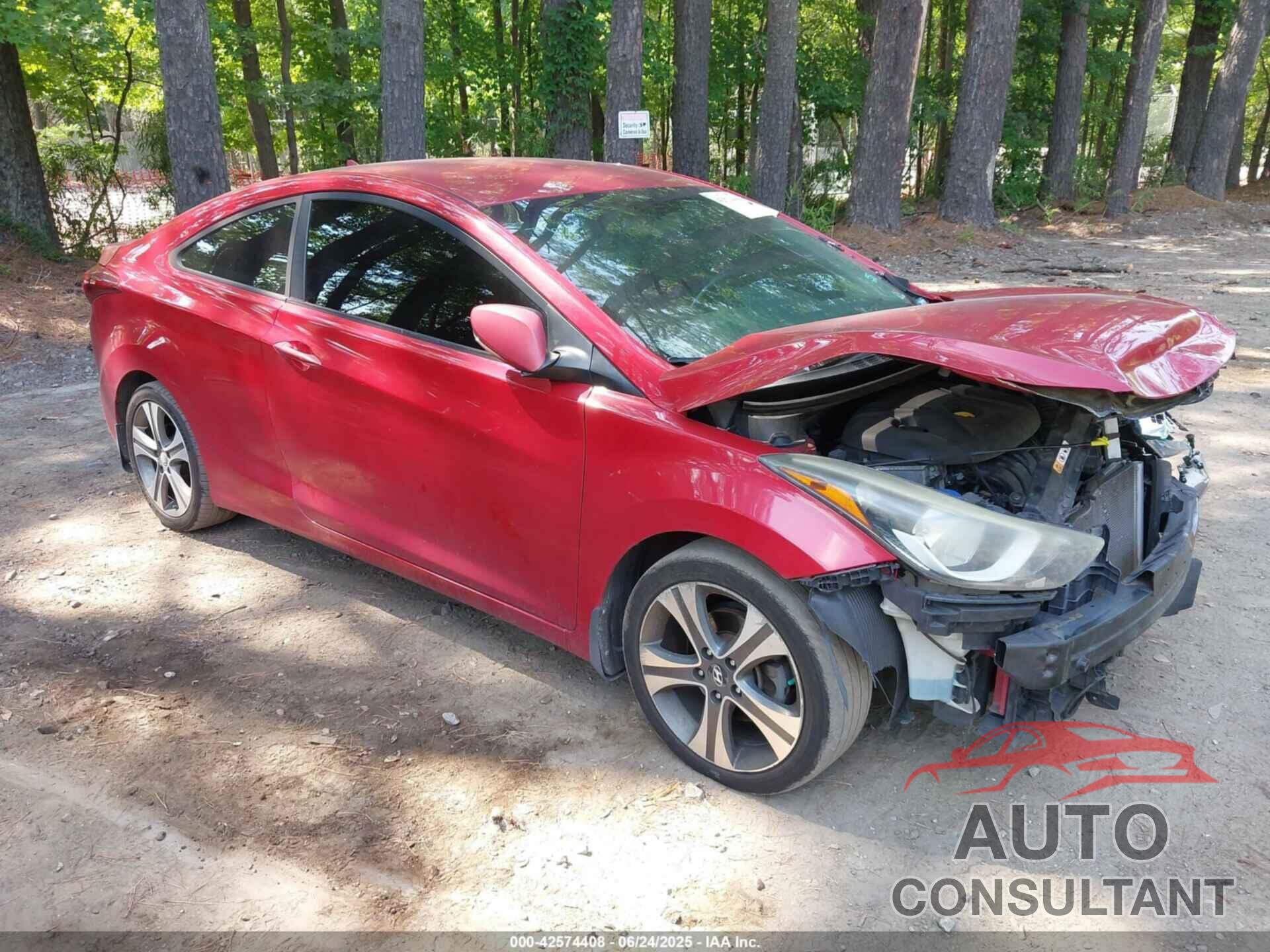HYUNDAI ELANTRA 2014 - KMHDH6AH8EU029260
