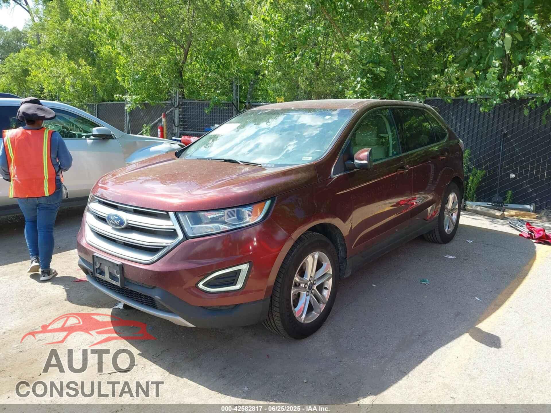 FORD EDGE 2015 - 2FMTK3J84FBB90966