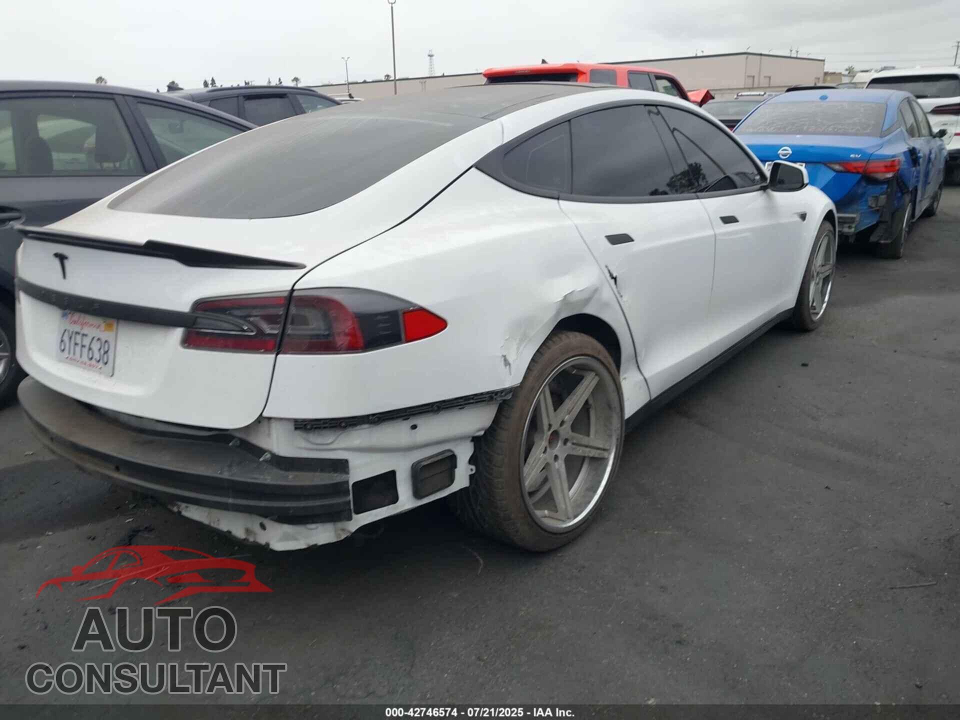 TESLA MODEL S 2013 - 5YJSA1CN1DFP07344