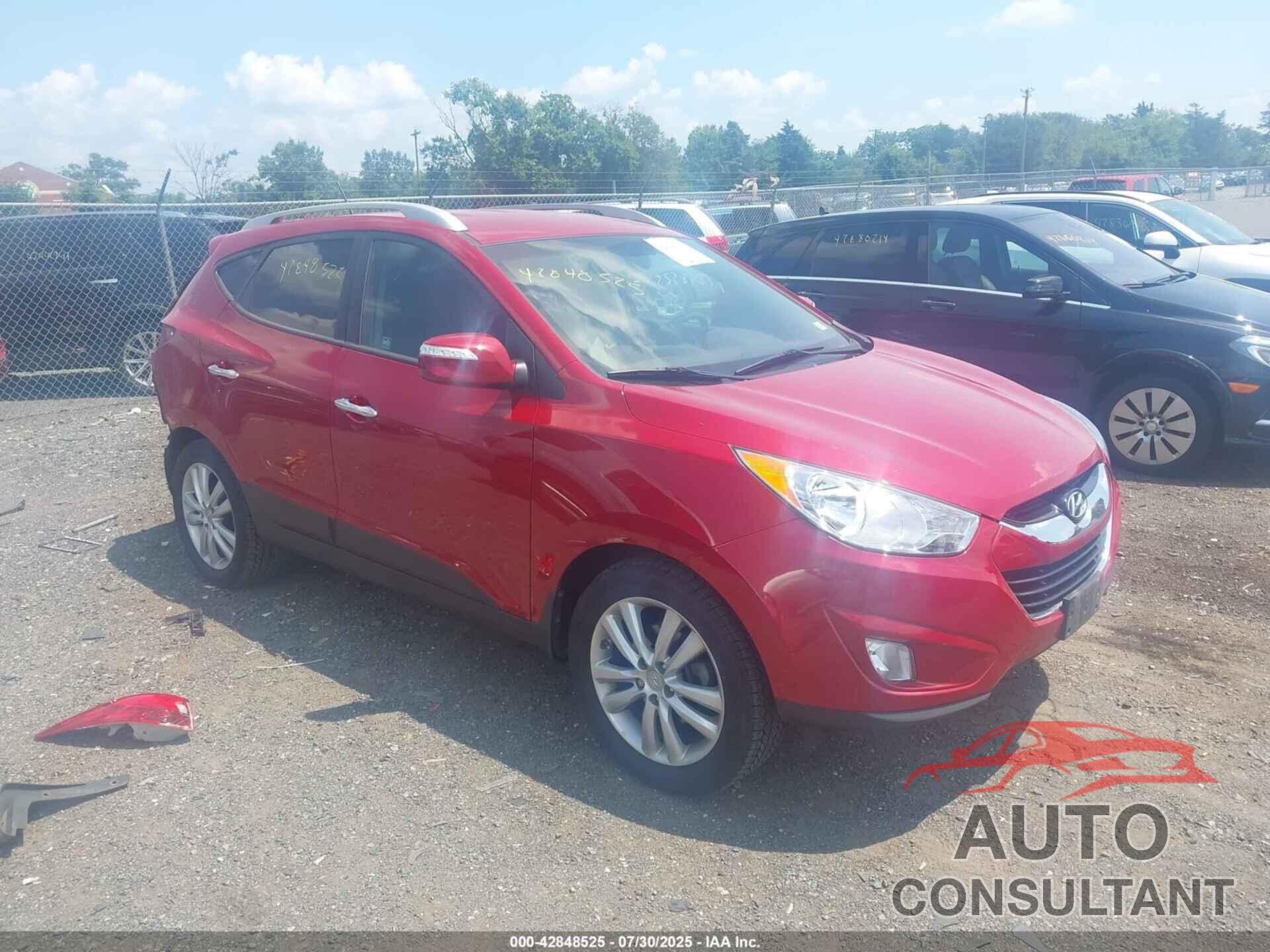 HYUNDAI TUCSON 2012 - KM8JU3AC5CU489054