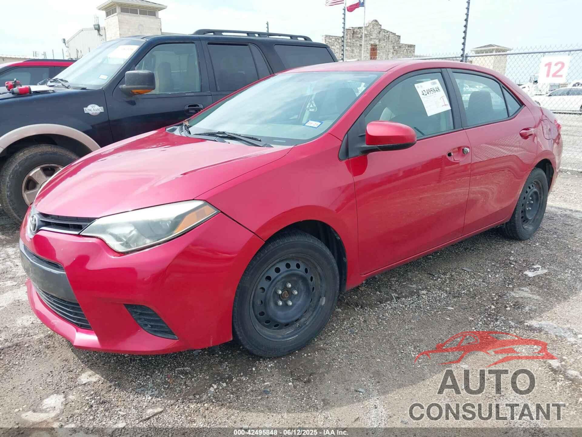 TOYOTA COROLLA 2015 - 2T1BURHE5FC471934