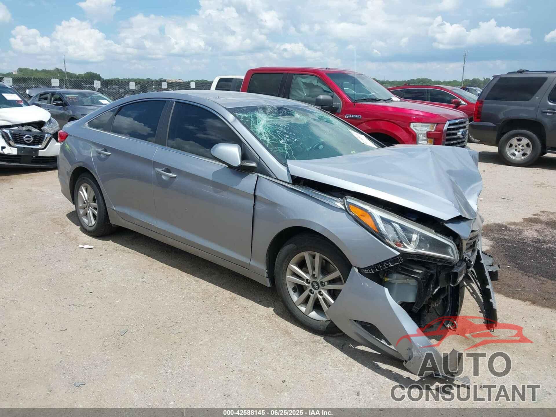 HYUNDAI SONATA 2017 - 5NPE24AF9HH506824