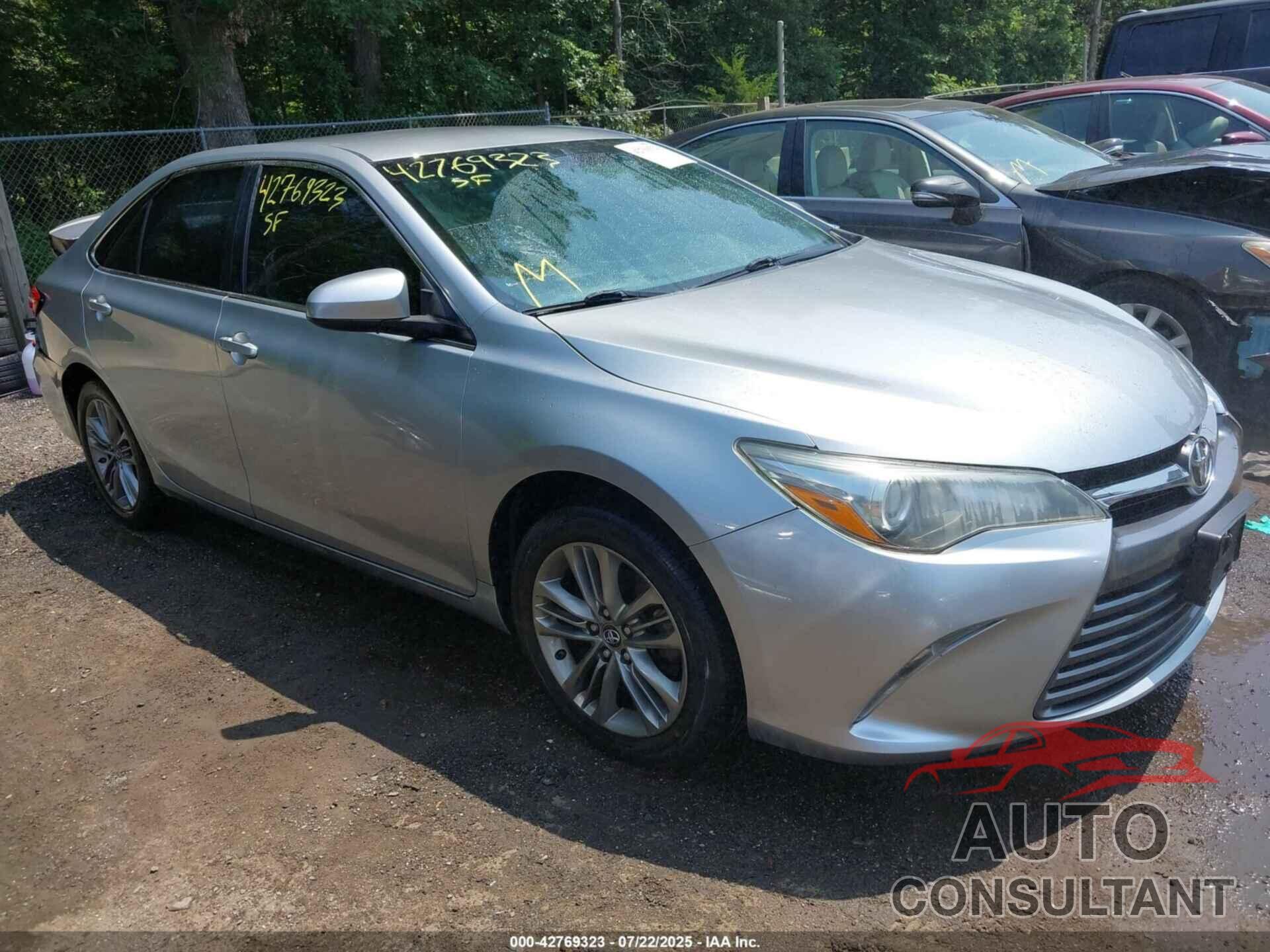 TOYOTA CAMRY 2017 - 4T1BF1FK1HU312981