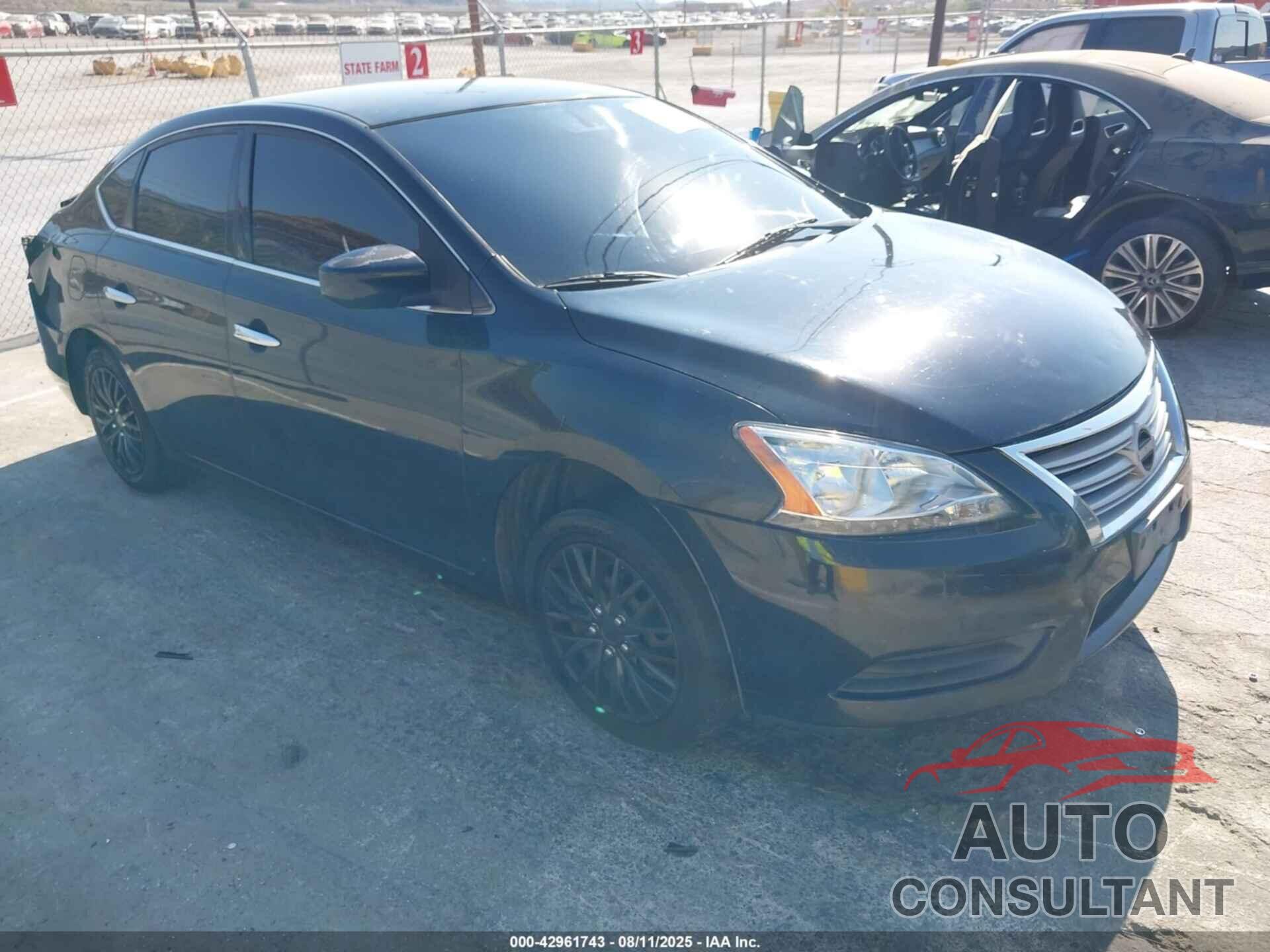 NISSAN SENTRA 2014 - 3N1AB7AP2EL660685