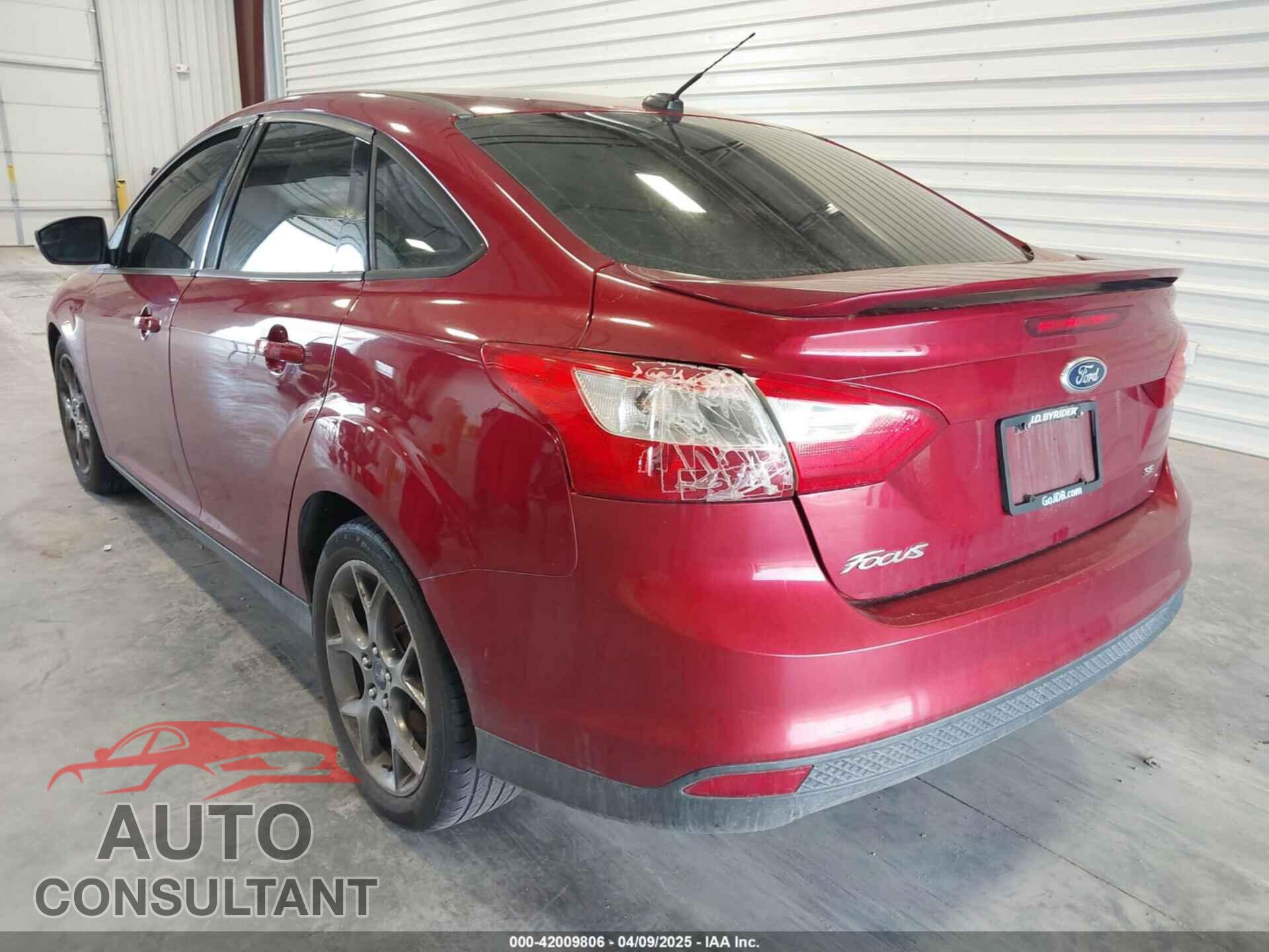 FORD FOCUS 2013 - 1FADP3F24DL292141