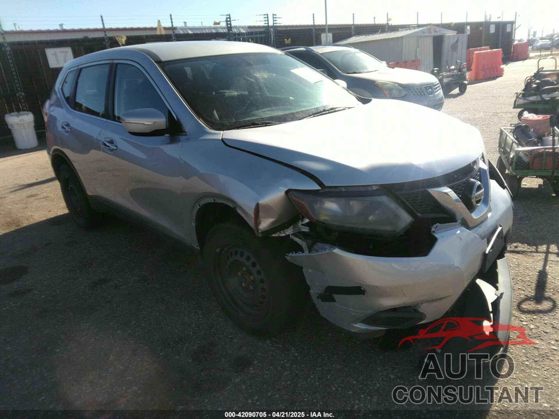 NISSAN ROGUE 2015 - KNMAT2MV7FP501643