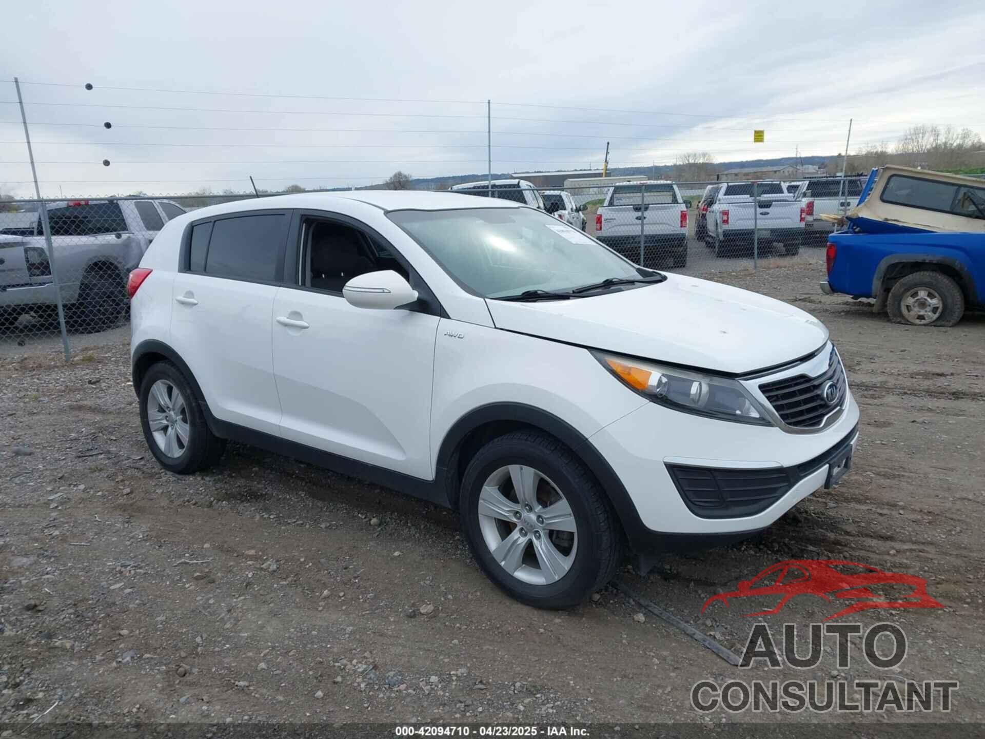 KIA SPORTAGE 2012 - KNDPBCA2XC7265644