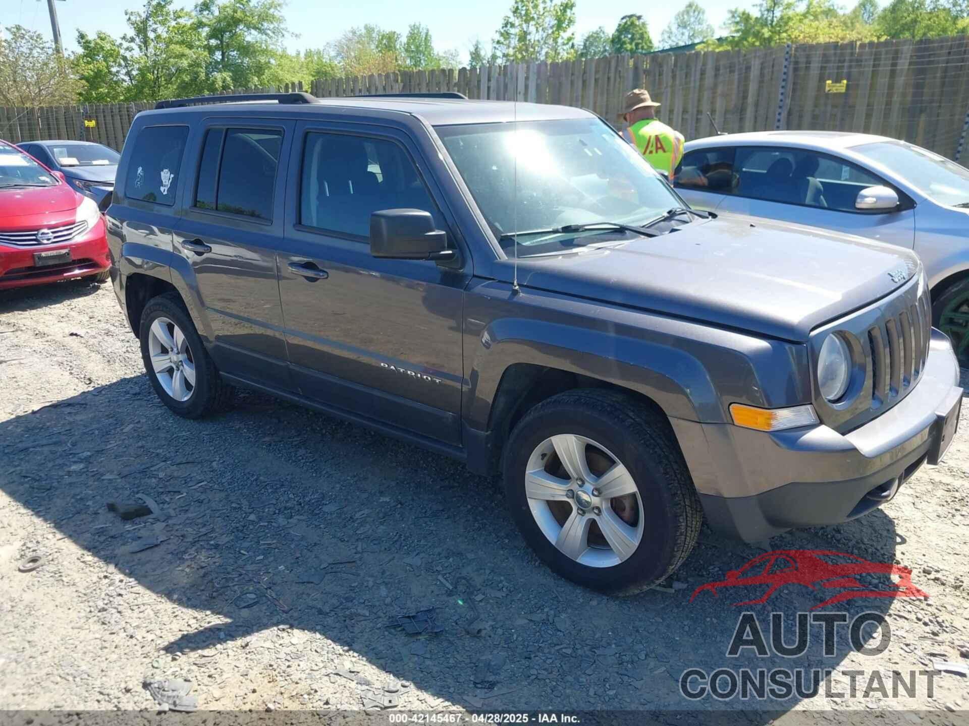 JEEP PATRIOT 2017 - 1C4NJRFB8HD190411