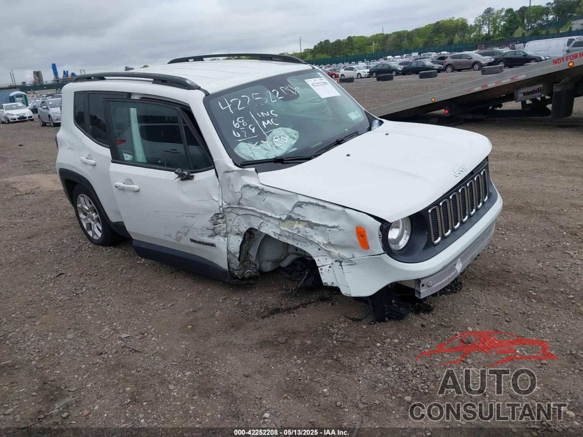 JEEP RENEGADE 2017 - ZACCJBBB4HPG04483