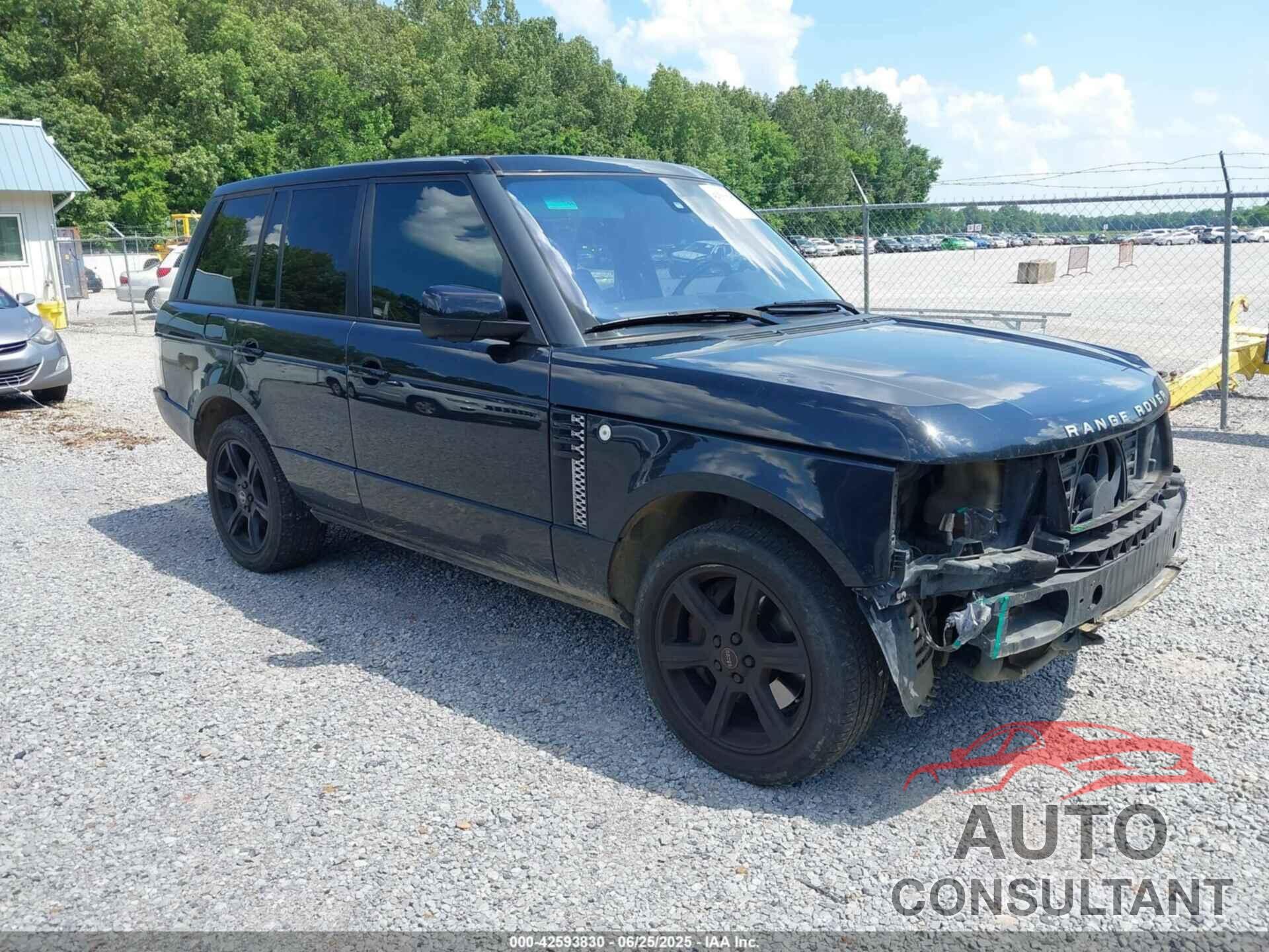 LAND ROVER RANGE ROVER 2012 - SALMF1E44CA363796