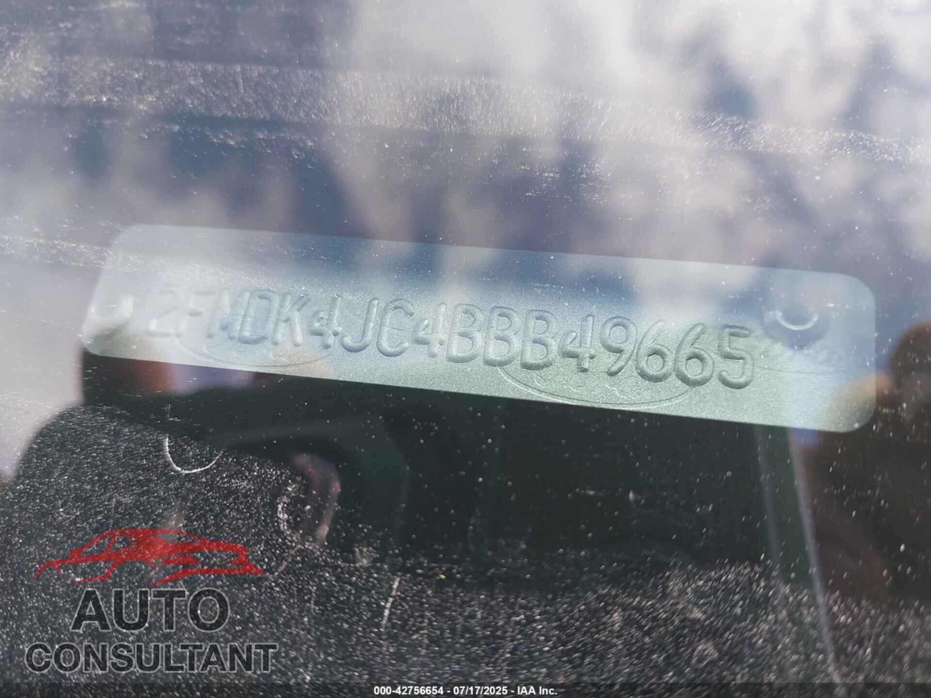 FORD EDGE 2011 - 2FMDK4JC4BBB49665