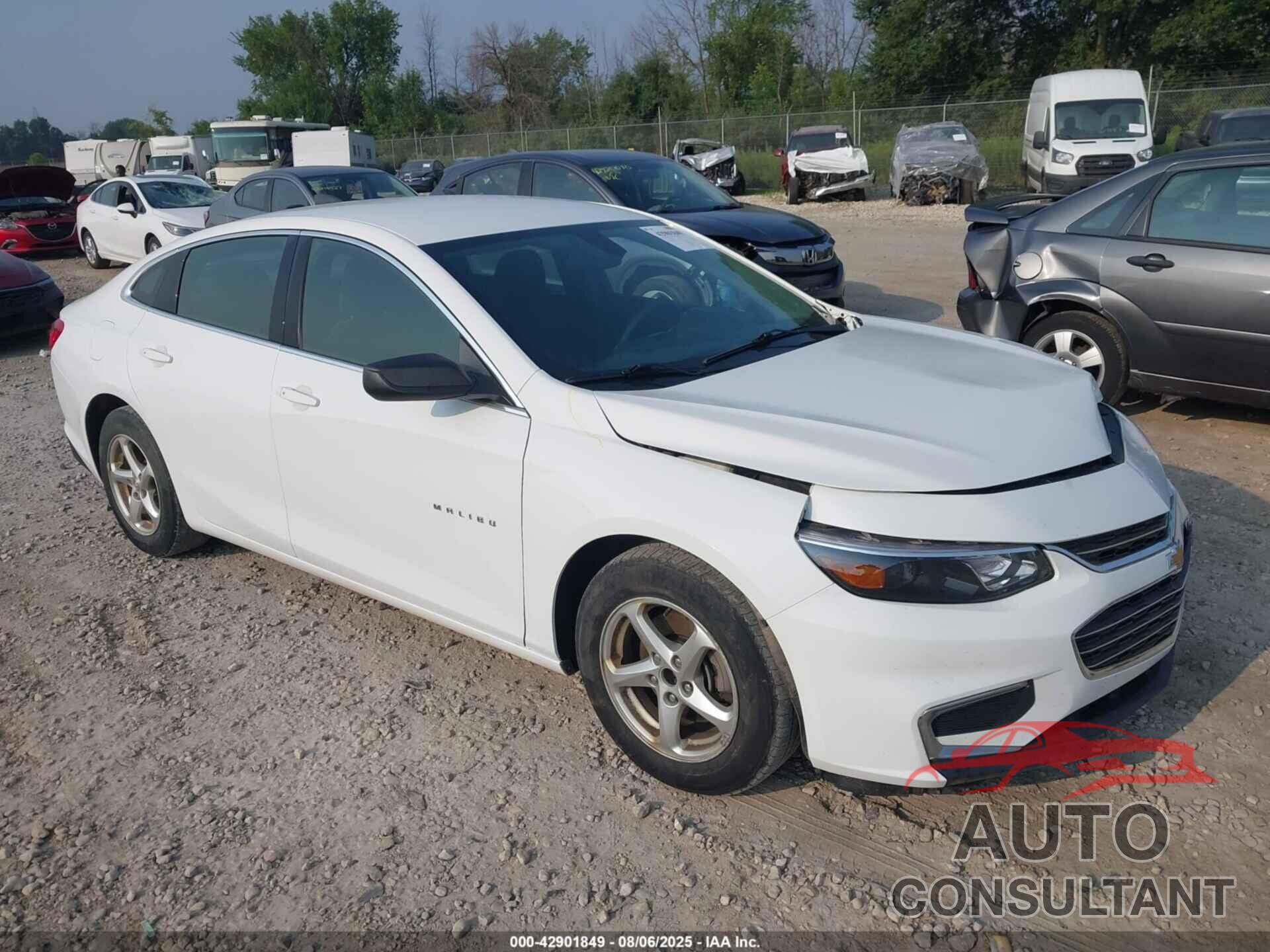 CHEVROLET MALIBU 2017 - 1G1ZB5ST6HF292356