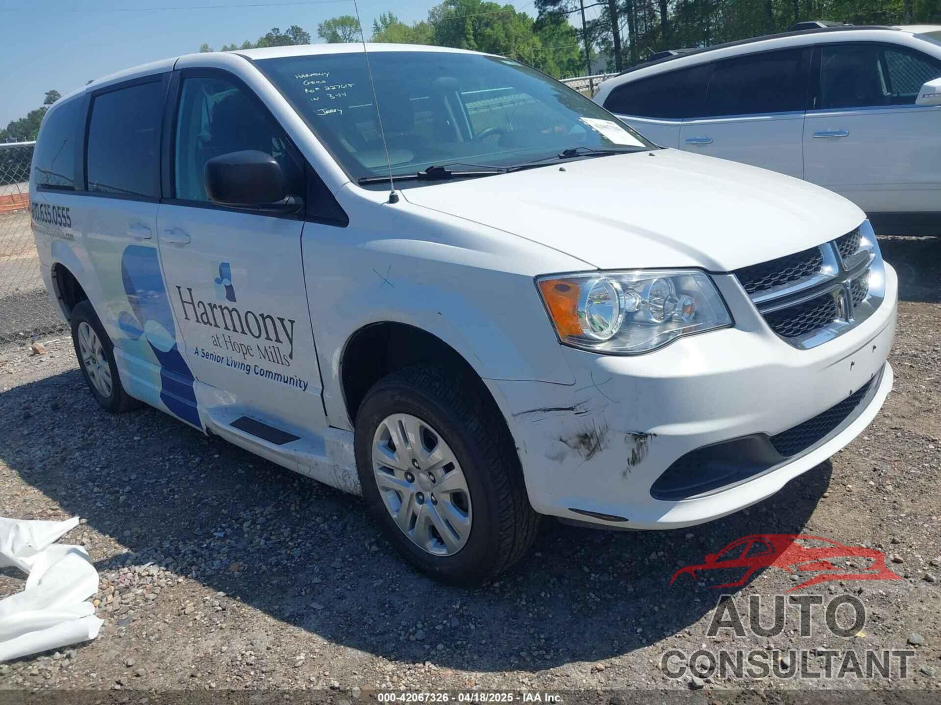 DODGE GRAND CARAVAN 2018 - 2C7WDGBG1JR141106
