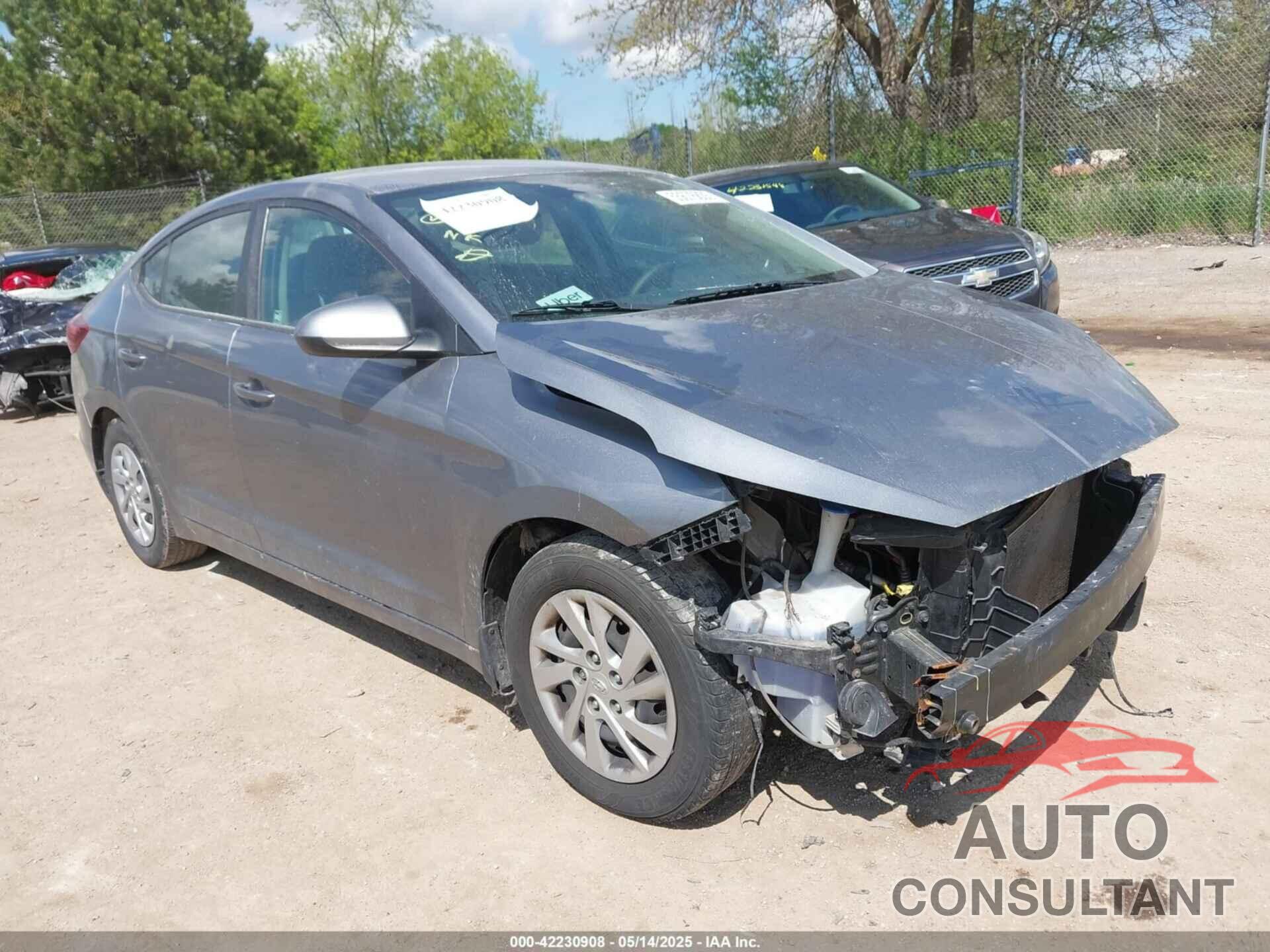 HYUNDAI ELANTRA 2019 - KMHD74LF8KU868713