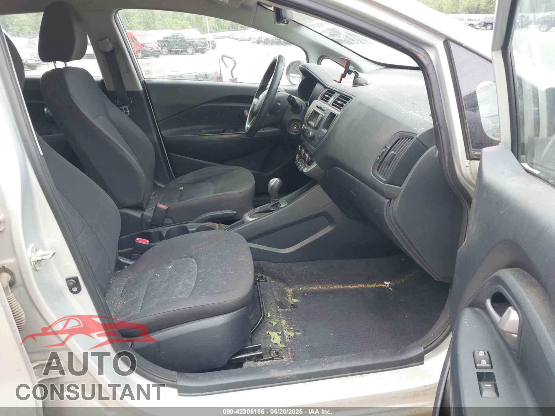 KIA RIO 2015 - KNADM4A30F6496605