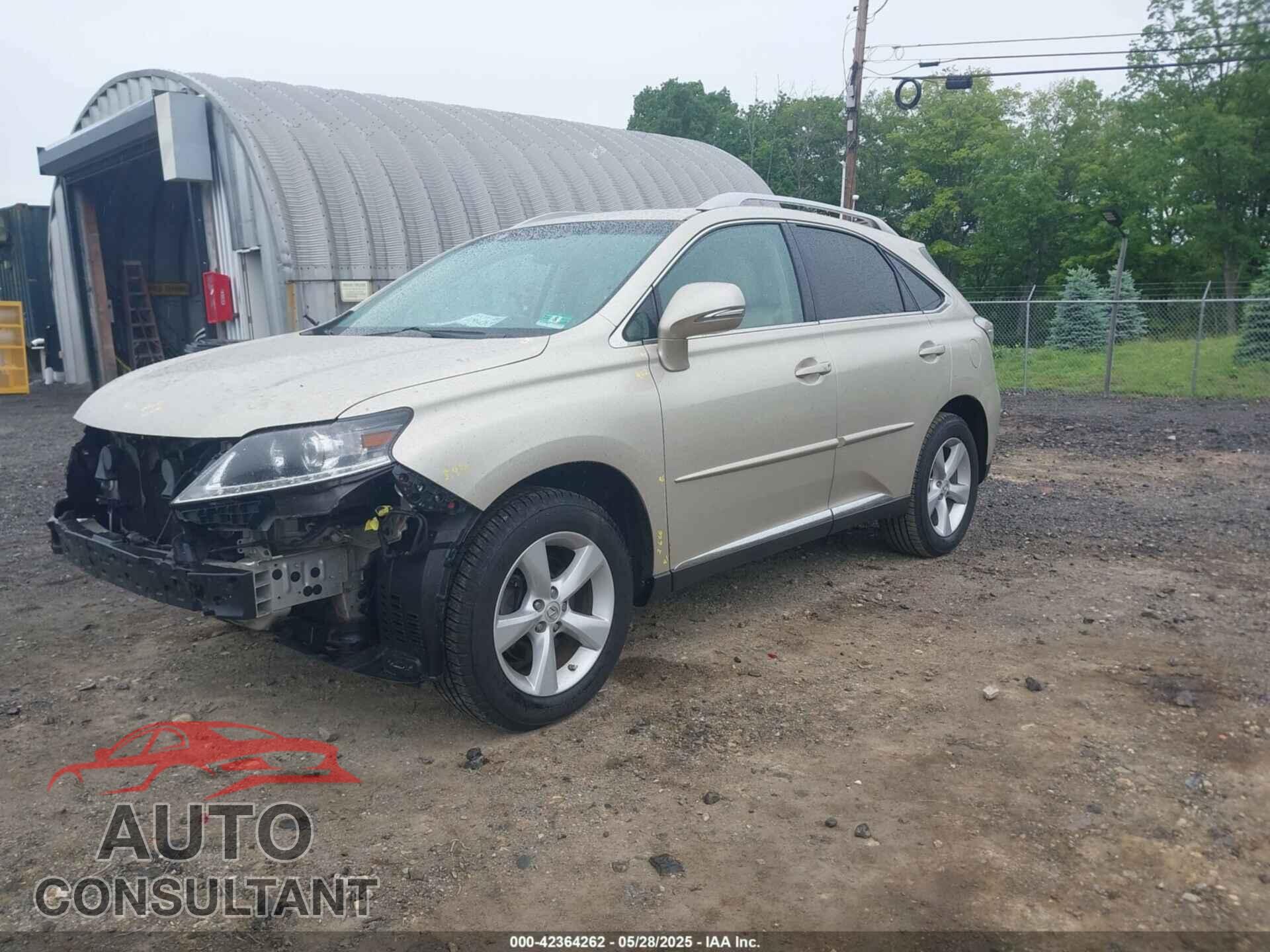LEXUS RX 350 2013 - 2T2BK1BAXDC222177