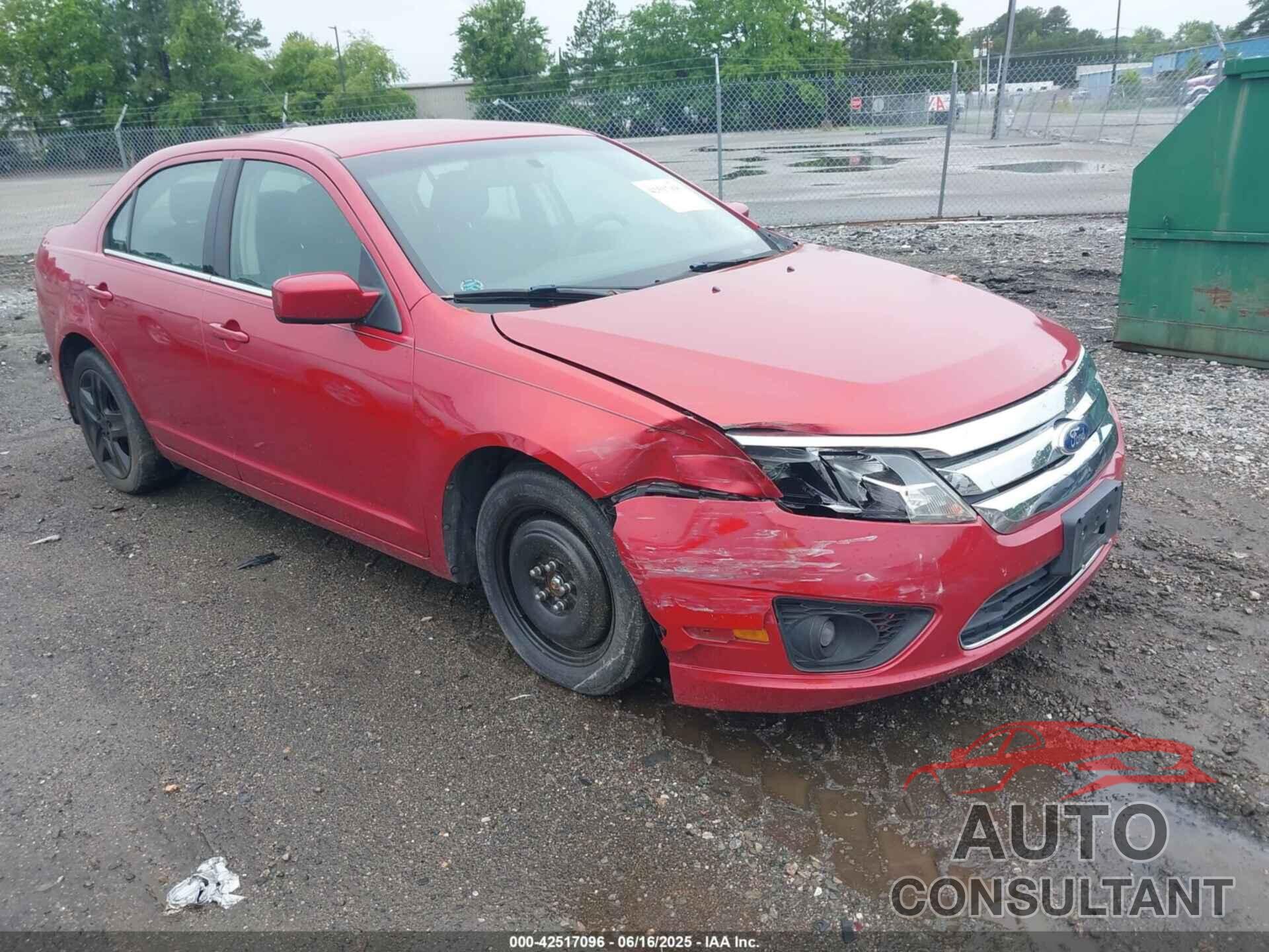 FORD FUSION 2011 - 3FAHP0HA1BR222938