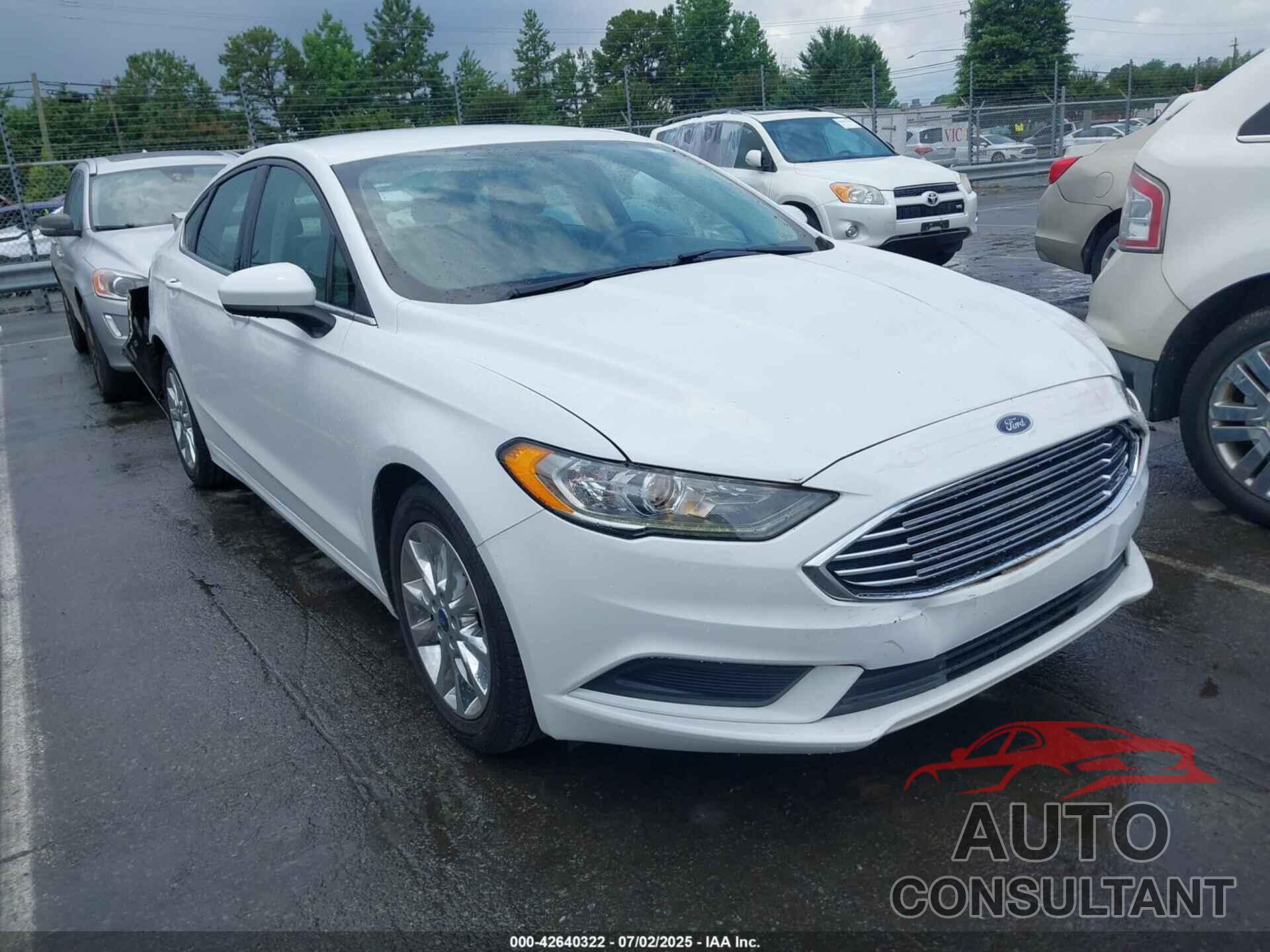 FORD FUSION 2017 - 3FA6P0H72HR219101