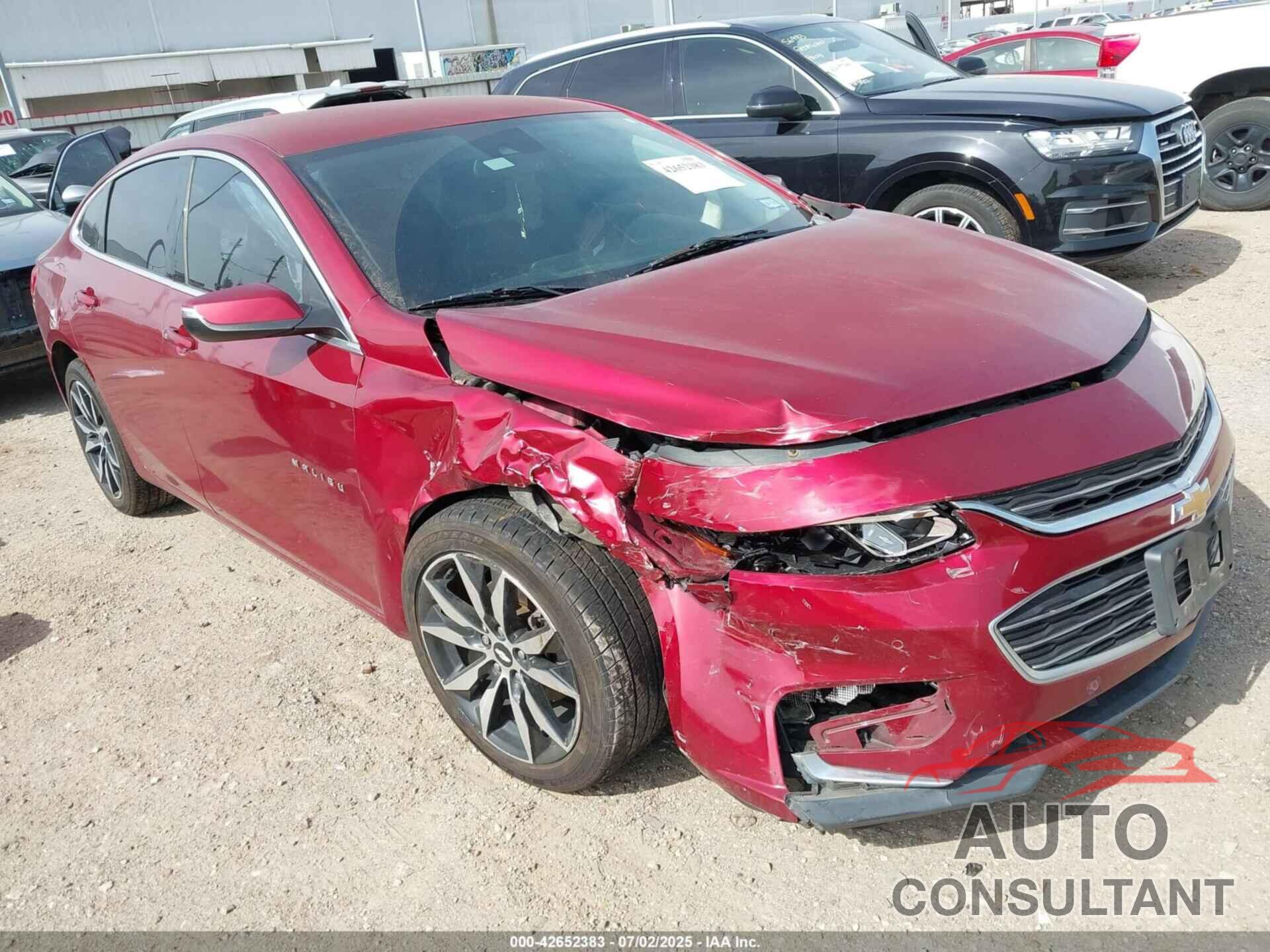 CHEVROLET MALIBU 2017 - 1G1ZE5ST0HF289458
