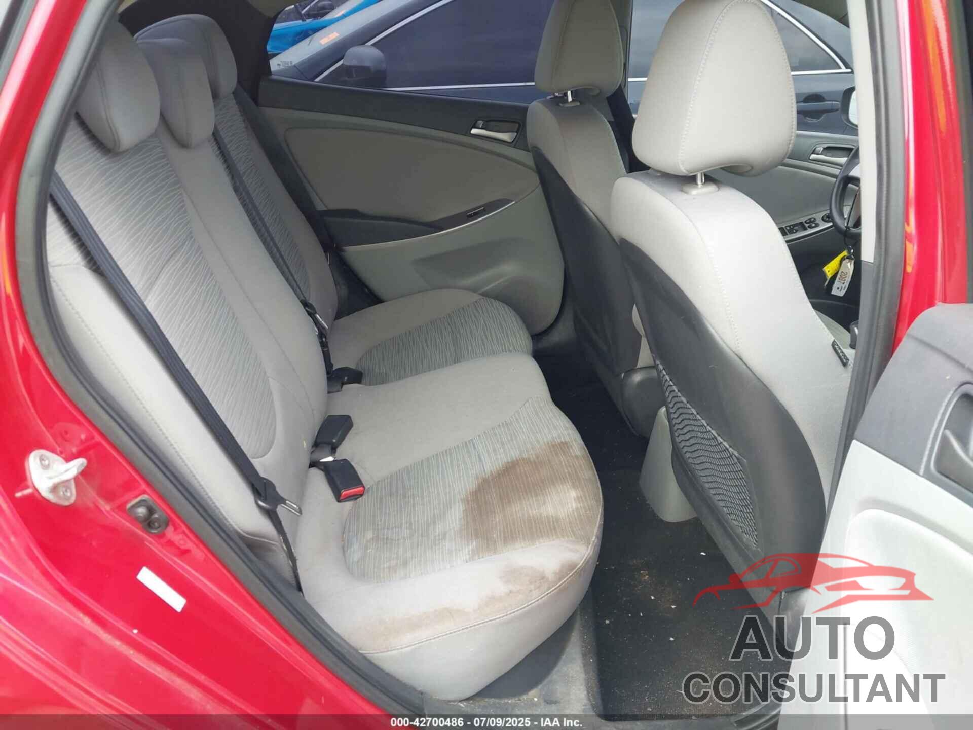 HYUNDAI ACCENT 2016 - KMHCT4AE7GU157352
