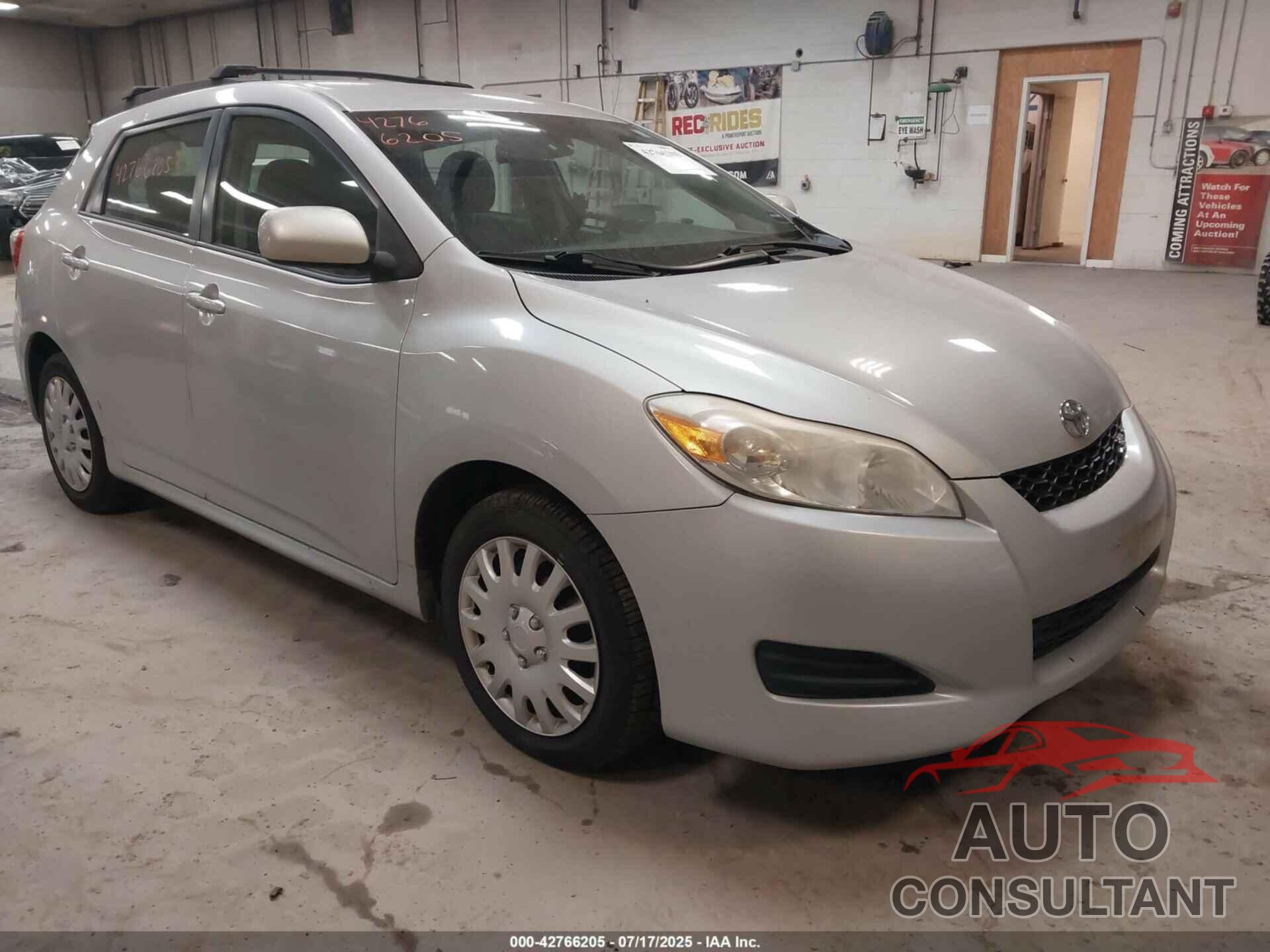 TOYOTA MATRIX 2009 - 2T1LE40E69C008608