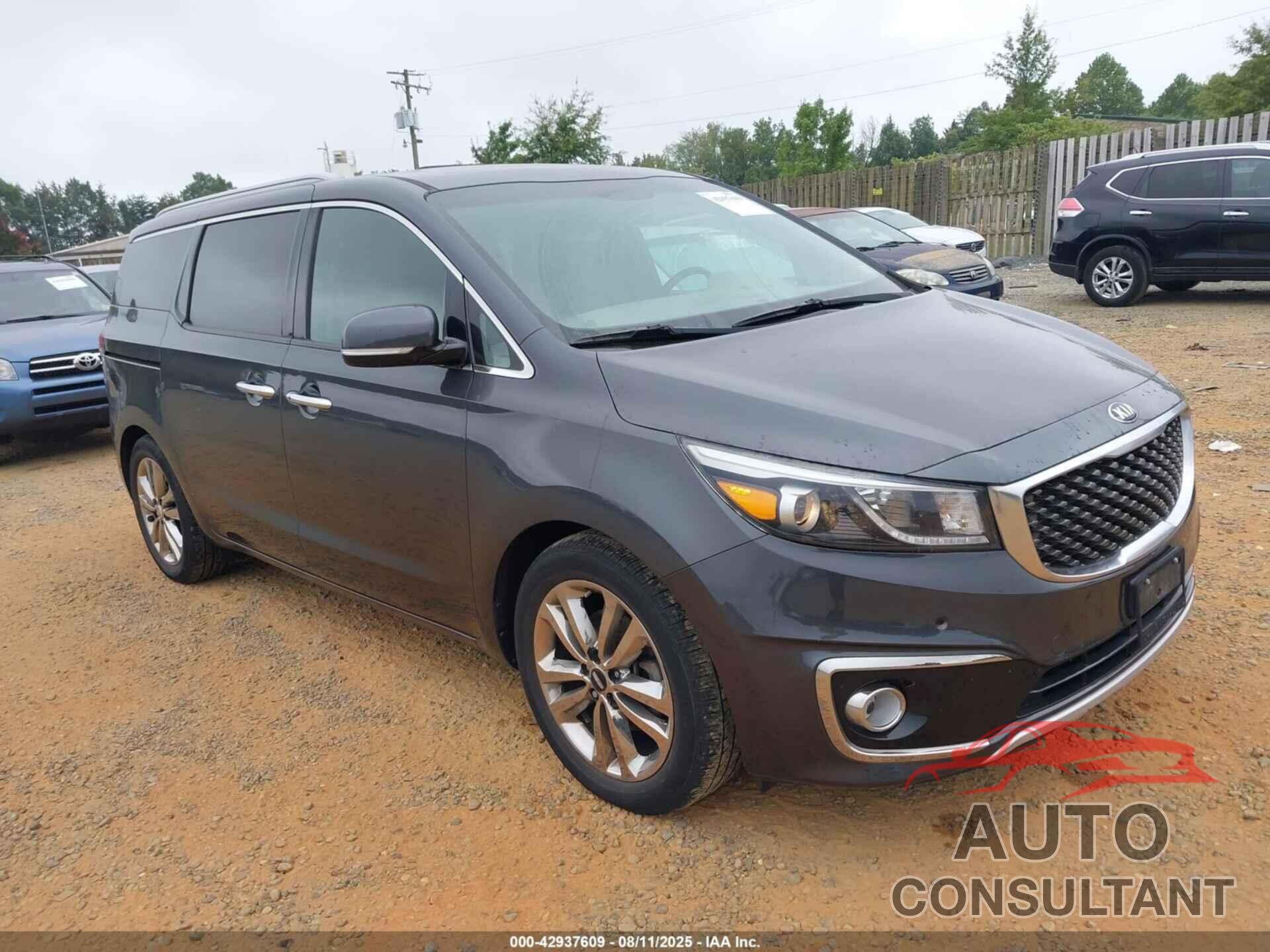 KIA SEDONA 2016 - KNDME5C14G6184631