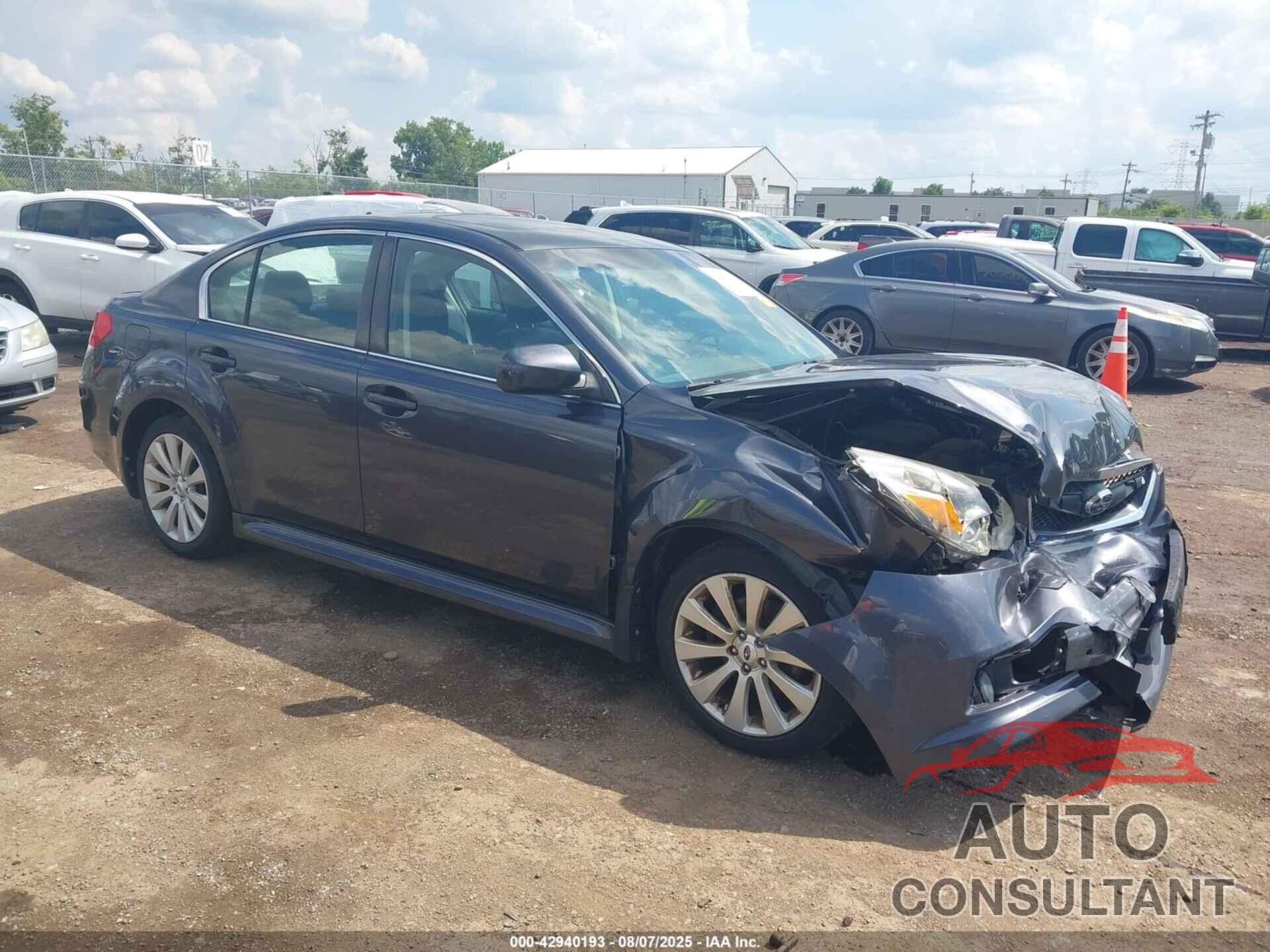 SUBARU LEGACY 2012 - 4S3BMCK68C3039213