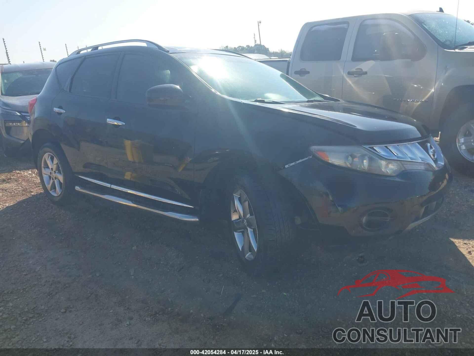 NISSAN MURANO 2010 - JN8AZ1MU4AW014743