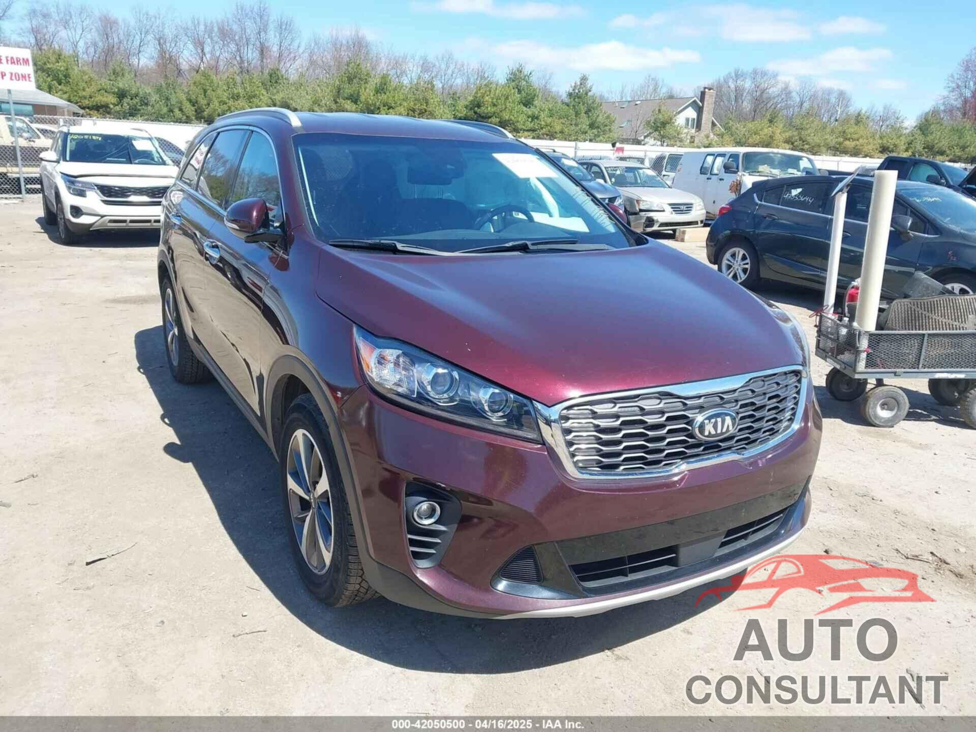 KIA SORENTO 2019 - 5XYPH4A50KG512914