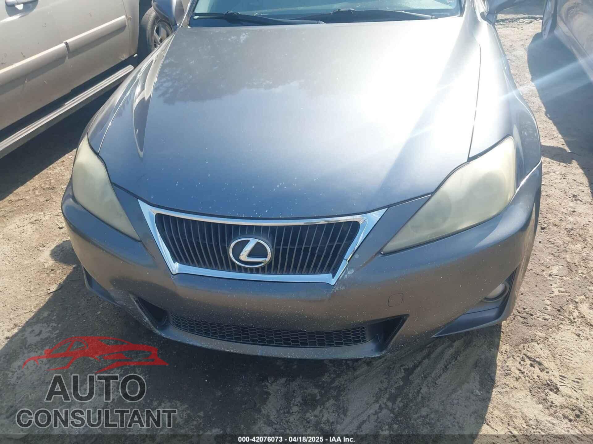 LEXUS IS 250 2012 - JTHBF5C21C5168978