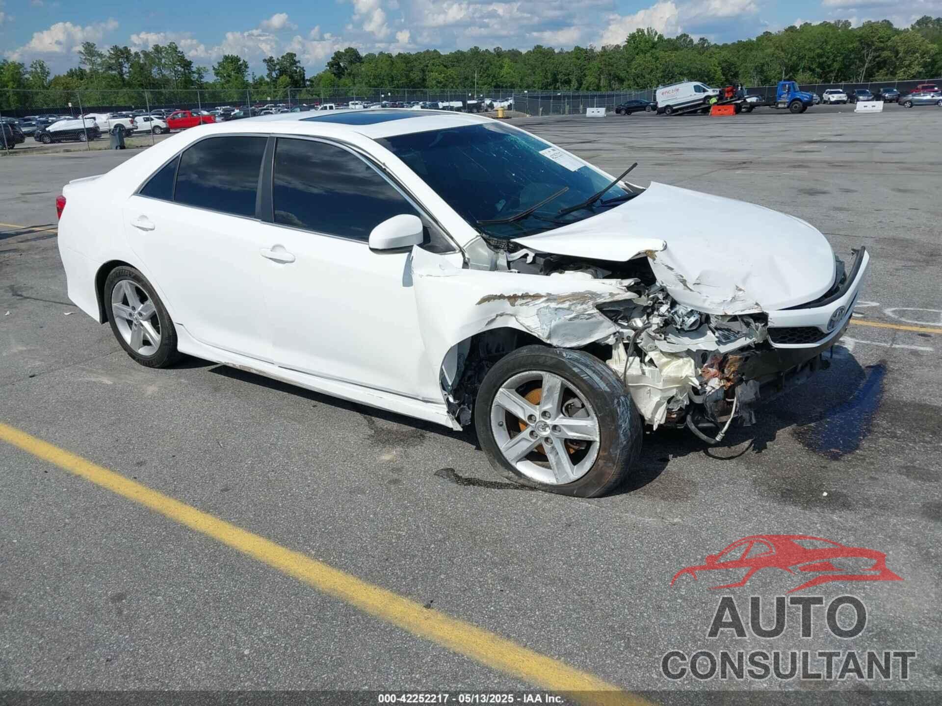 TOYOTA CAMRY 2013 - 4T1BF1FK0DU273701