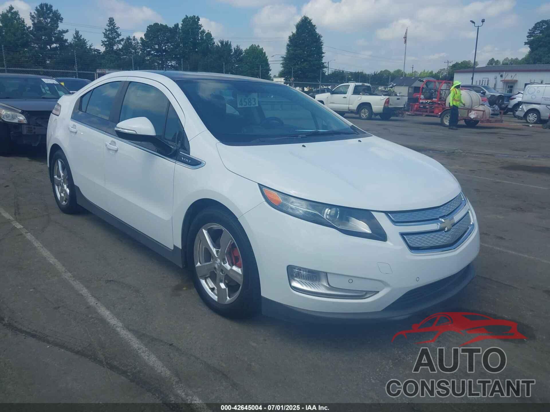 CHEVROLET VOLT 2012 - 1G1RD6E44CU116172