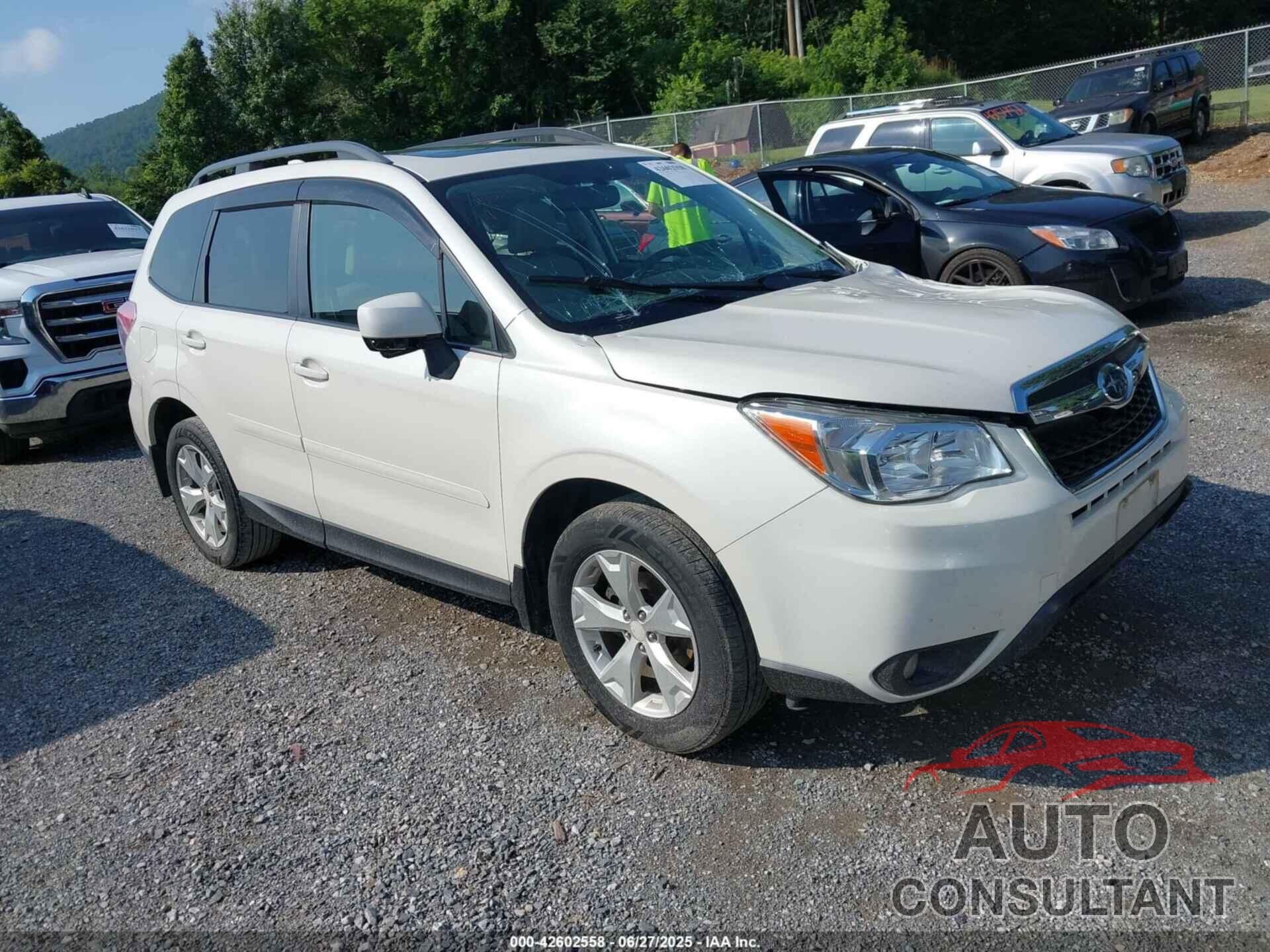 SUBARU FORESTER 2016 - JF2SJADC5GH483076