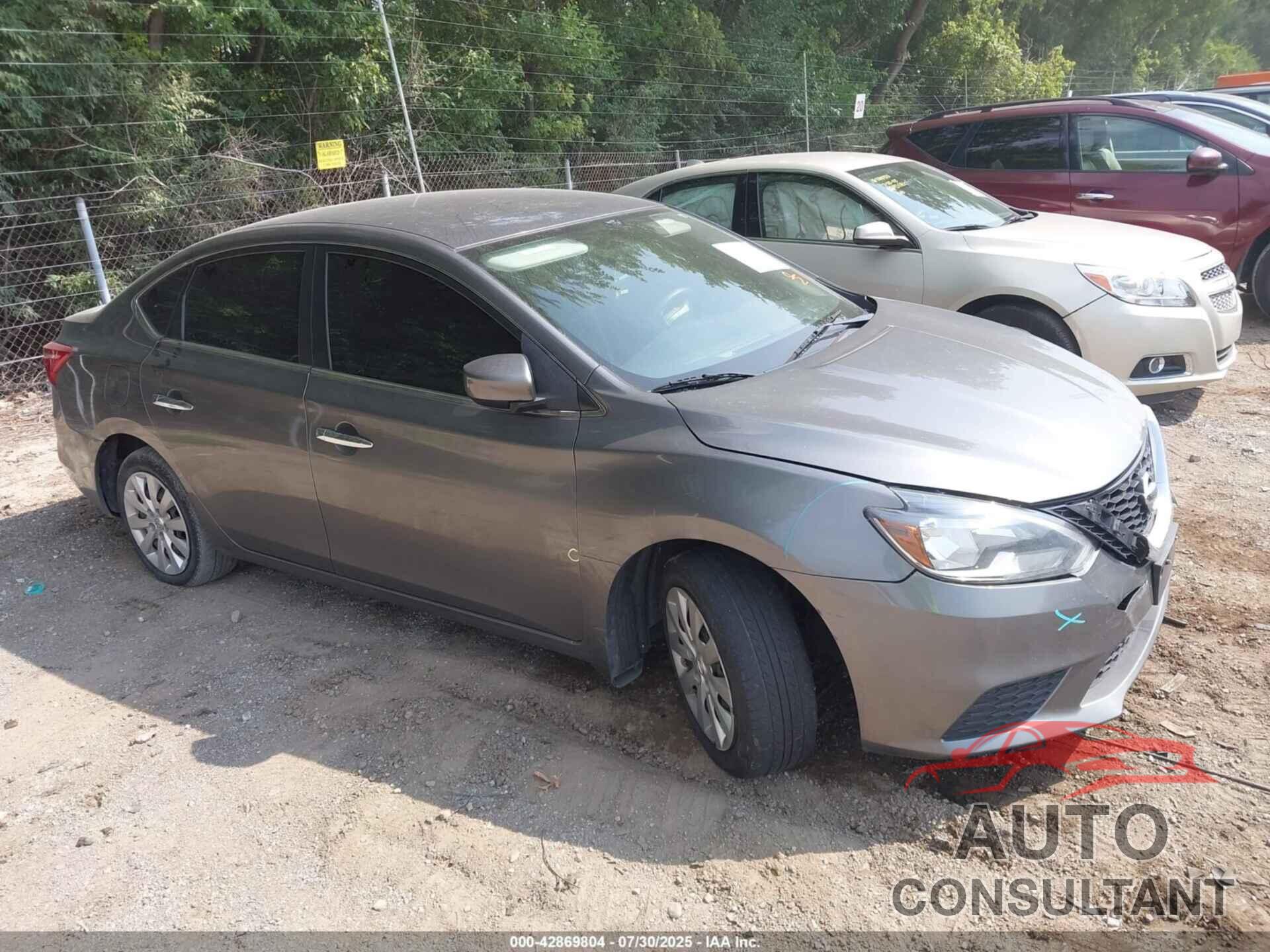 NISSAN SENTRA 2017 - 3N1AB7AP4HY394058