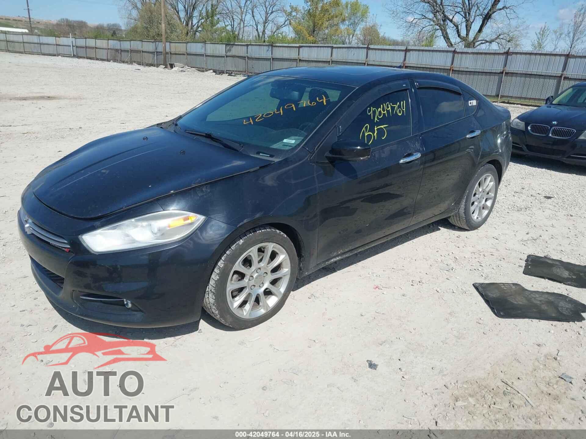 DODGE DART 2013 - 1C3CDFCH1DD323997