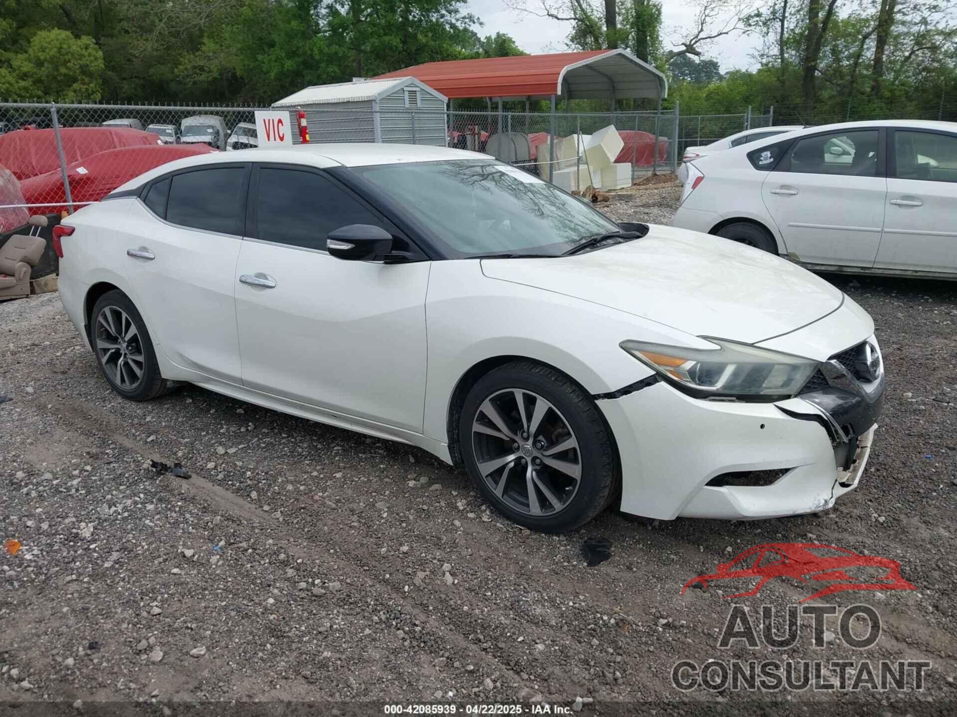 NISSAN MAXIMA 2016 - 1N4AA6APXGC419665