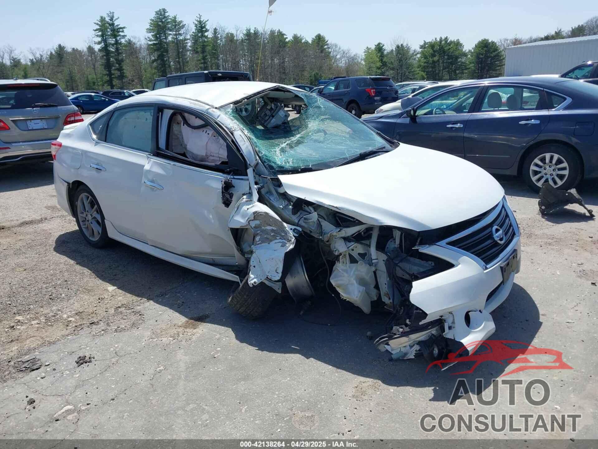 NISSAN SENTRA 2014 - 3N1AB7AP3EY308380
